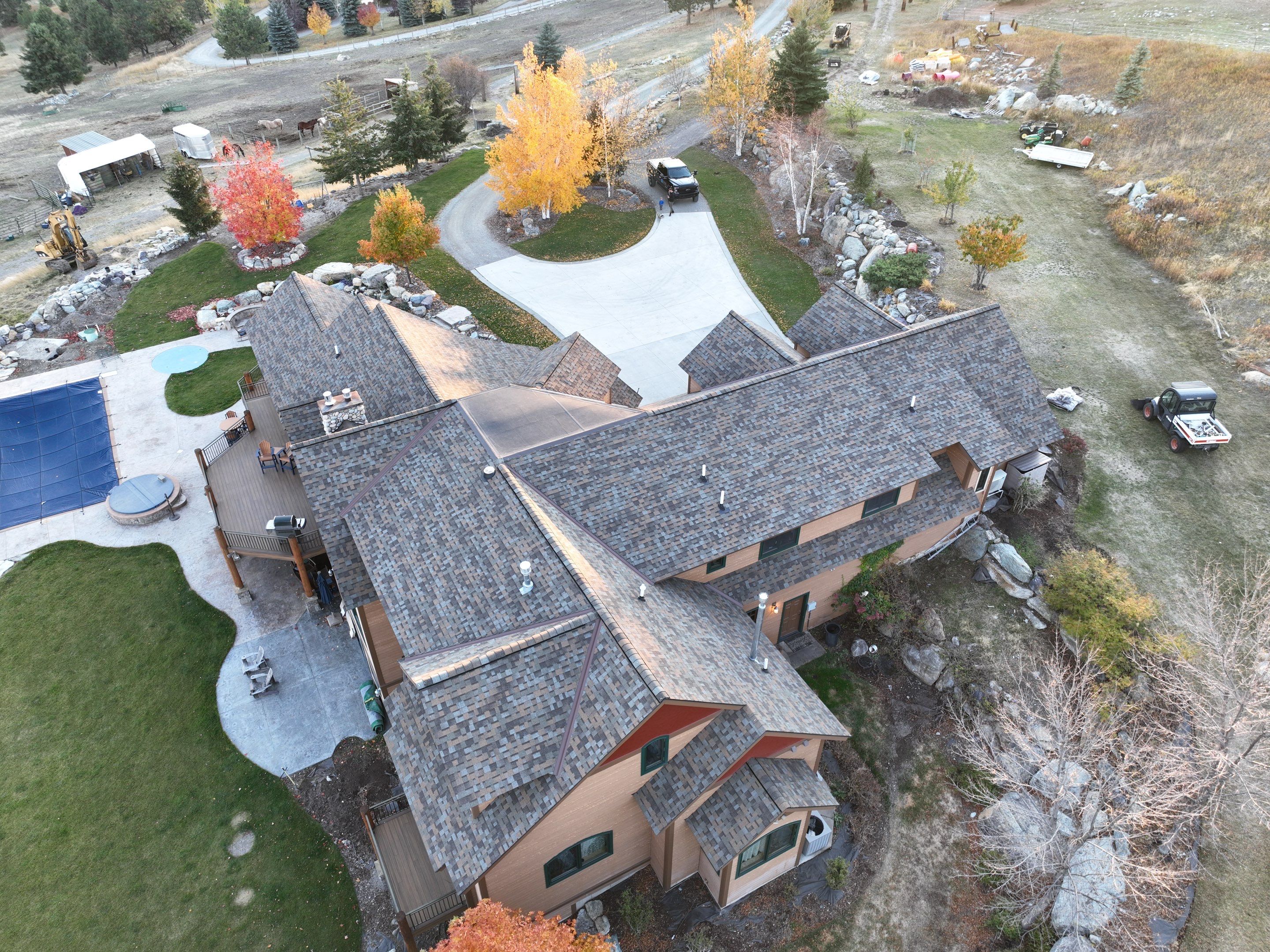 Owens Corning TruDefinition Duration - Aged Copper by Montana Roofing Solutions