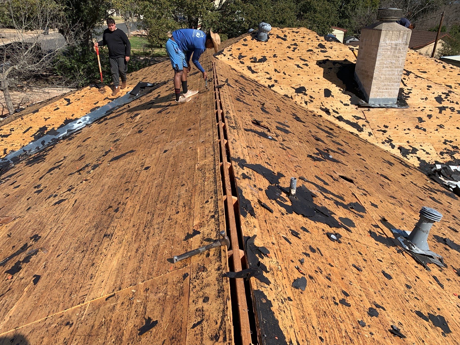 Full Residential Roofing Replacement and Decking Restoration in Fredericksburg by Caliber Restoration LLC