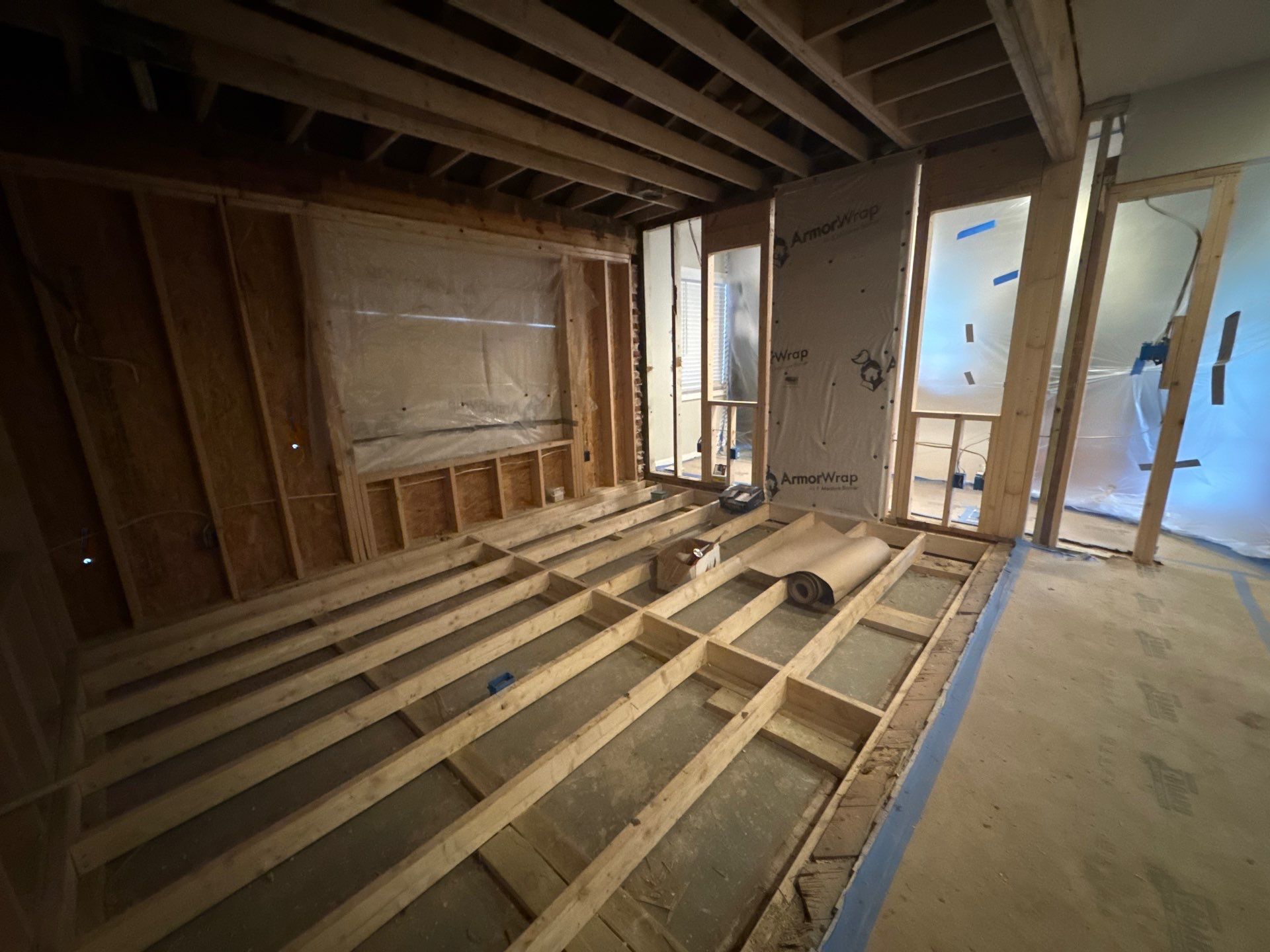 Full Home Transformation with Enclosed Living Room Addition by Swift Home Renovations