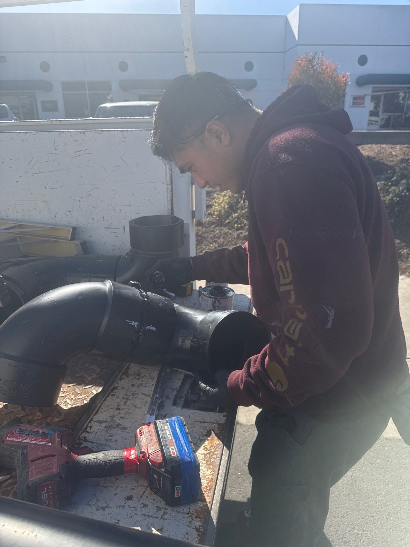  New Pipe Installation and Water Flow Inspection by Us Plumbing 