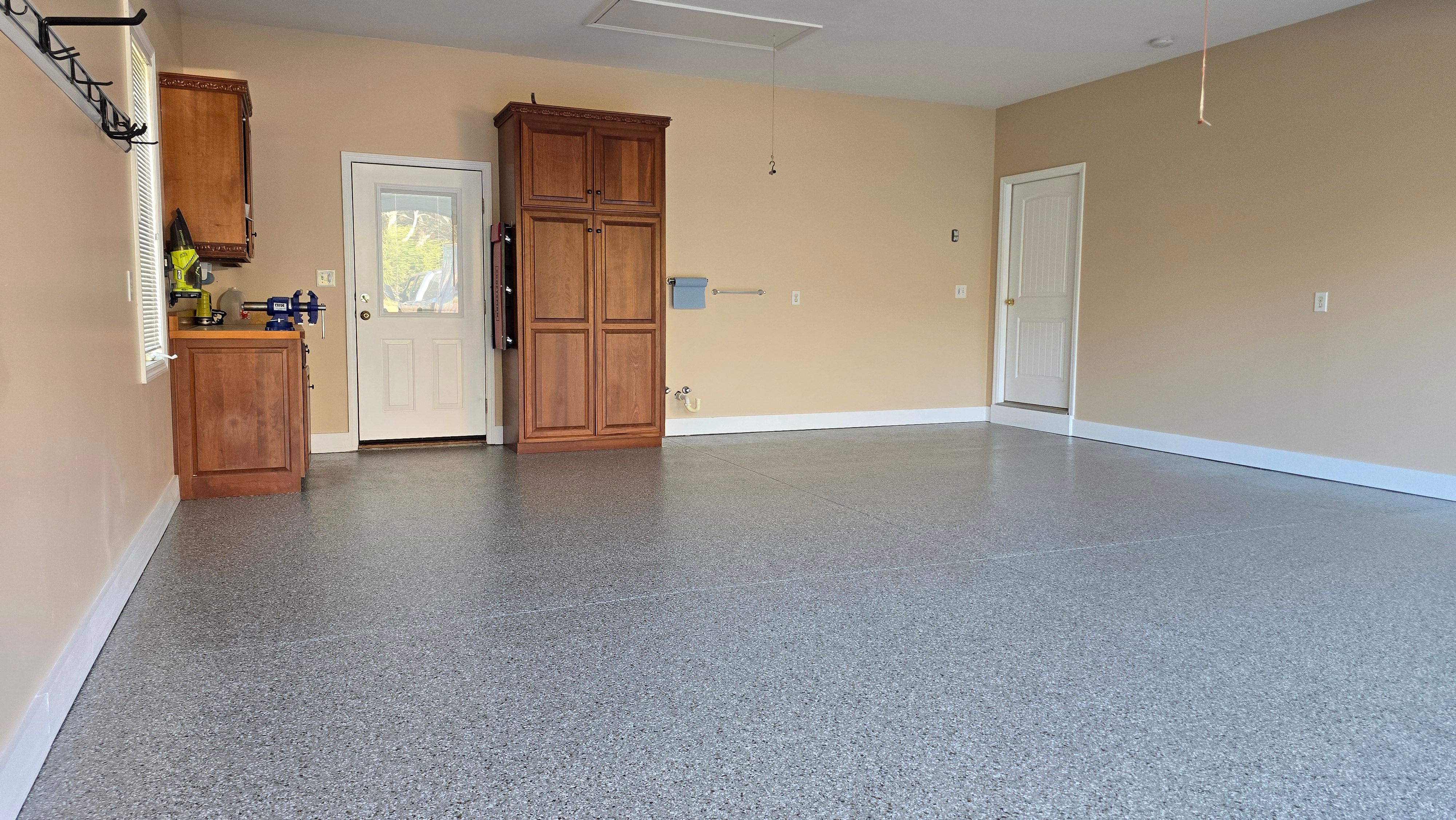 Garage using Creekbed by Elite Floor Solutions
