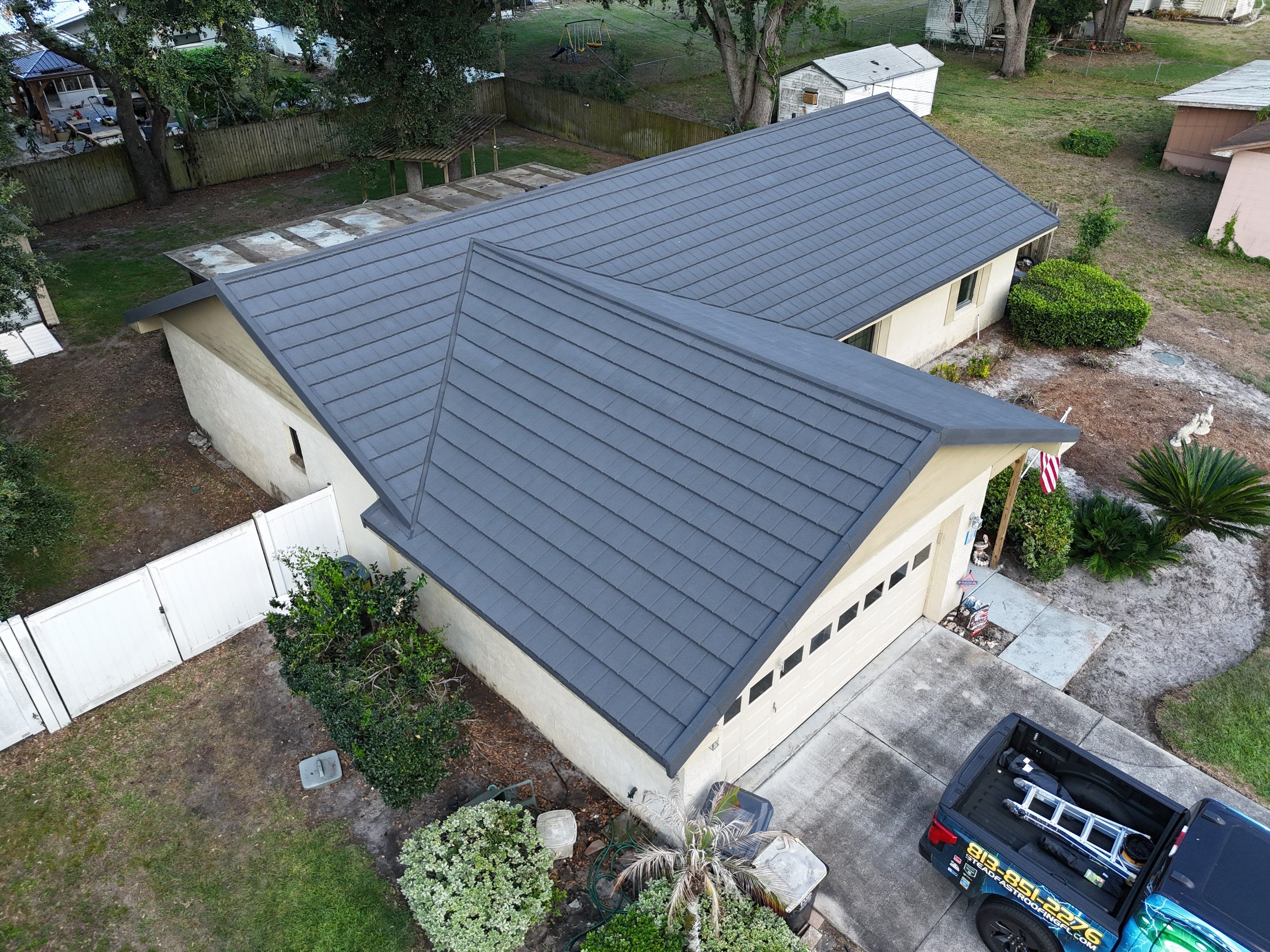 Roof replacement in Lakeland, FL by Steadfast Roofing