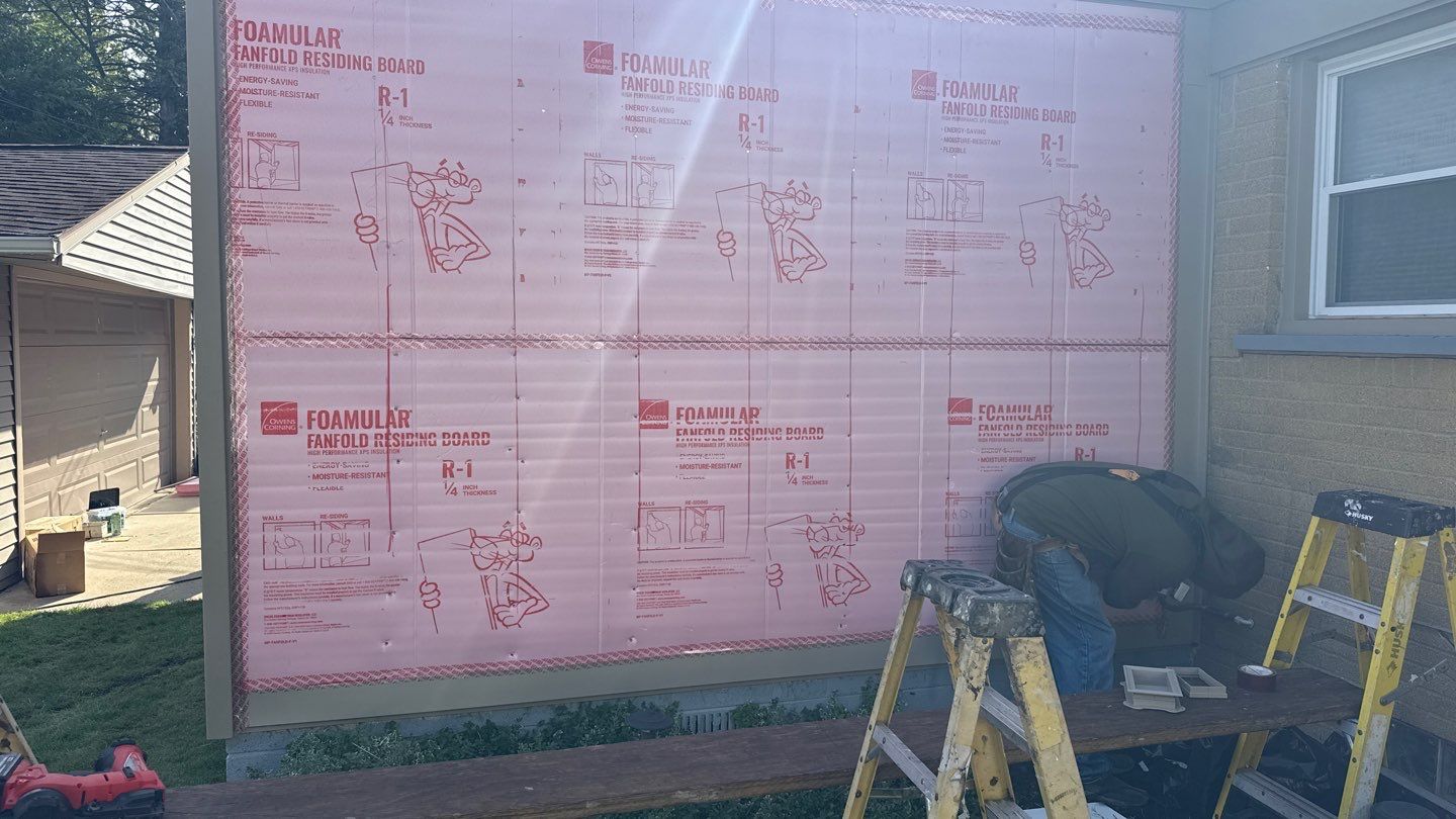 Siding Replacement using Alside Odyssey D4" Tuscan Clay by 180 Contractors