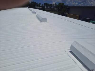 29,787 SQ Ft Commercial Metal Roof in Hazlehurst