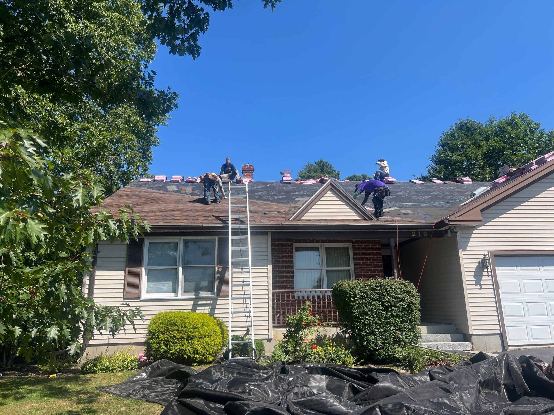 Portland Maine Roof Install by Tall pine roofing