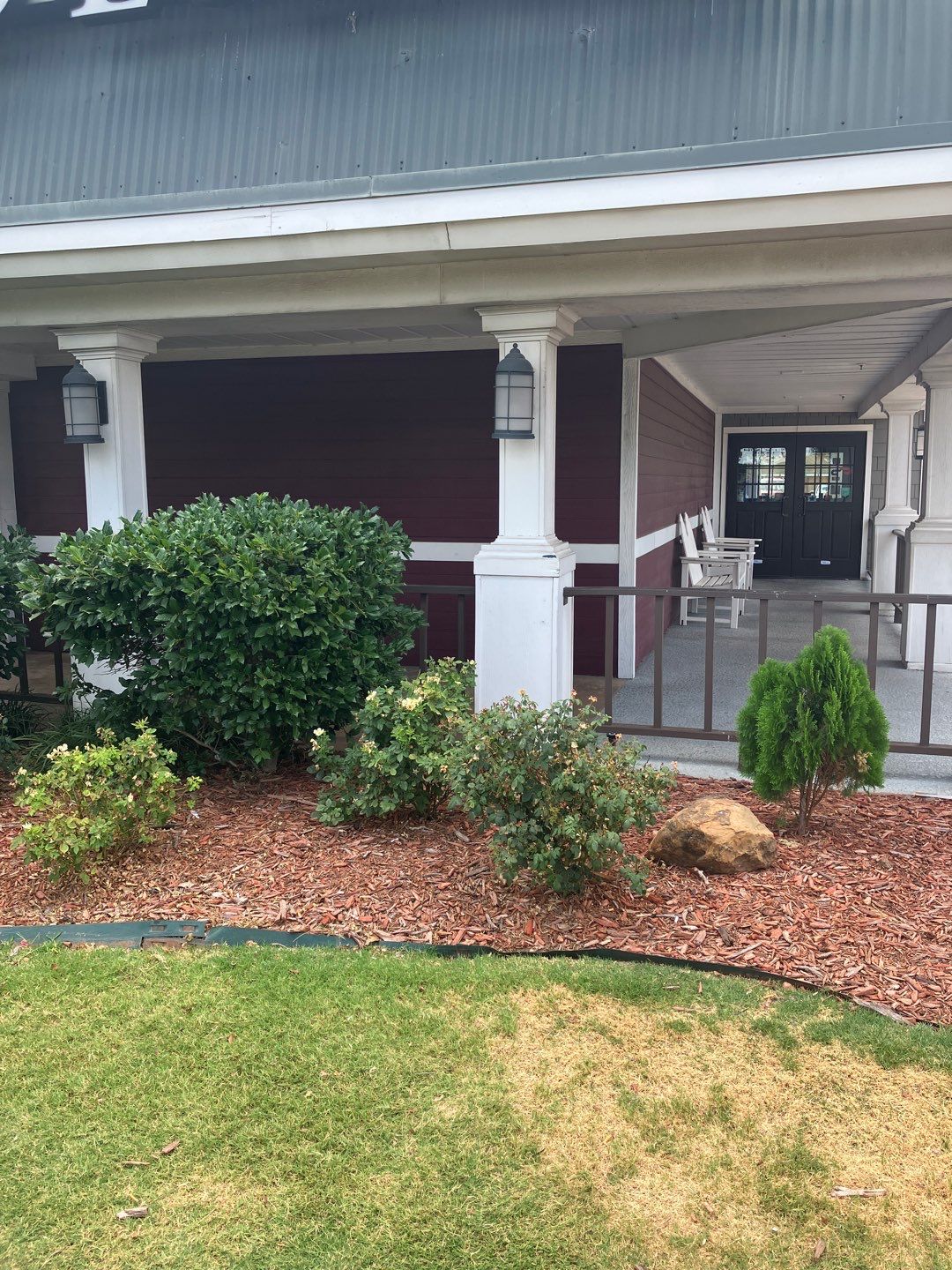 Mulch Replacement using Grade A Cedar by Clays Services Inc