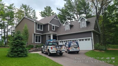 Chanhassen, MN – Roof Replacement with Gutter Guard Upgrade