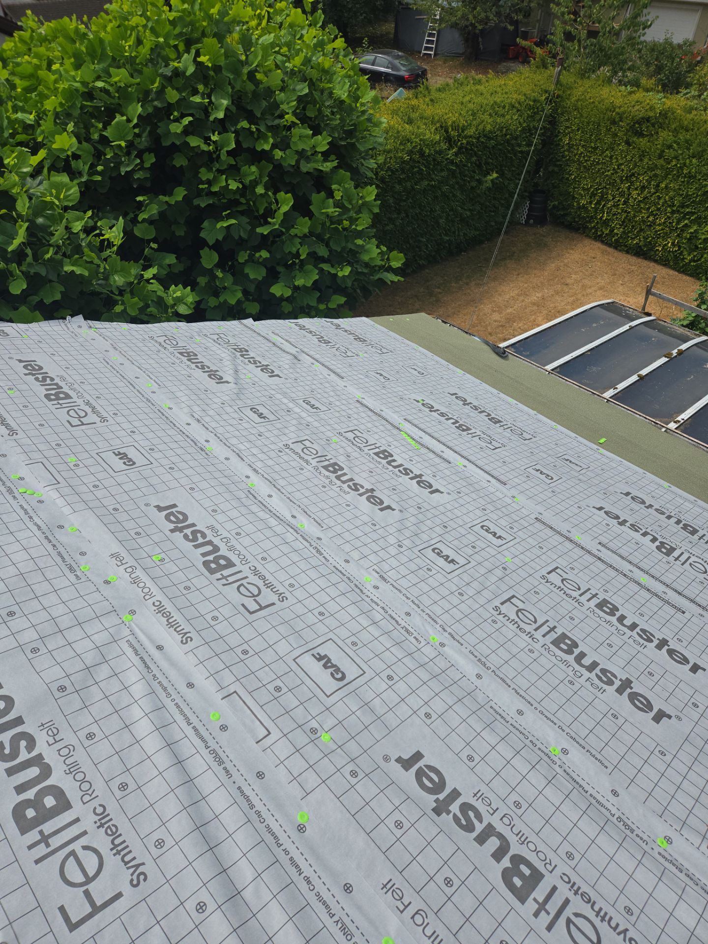 Residential Re-Roof using GAF Timberline HDZ Shakewood by Top Notch Roofing Inc