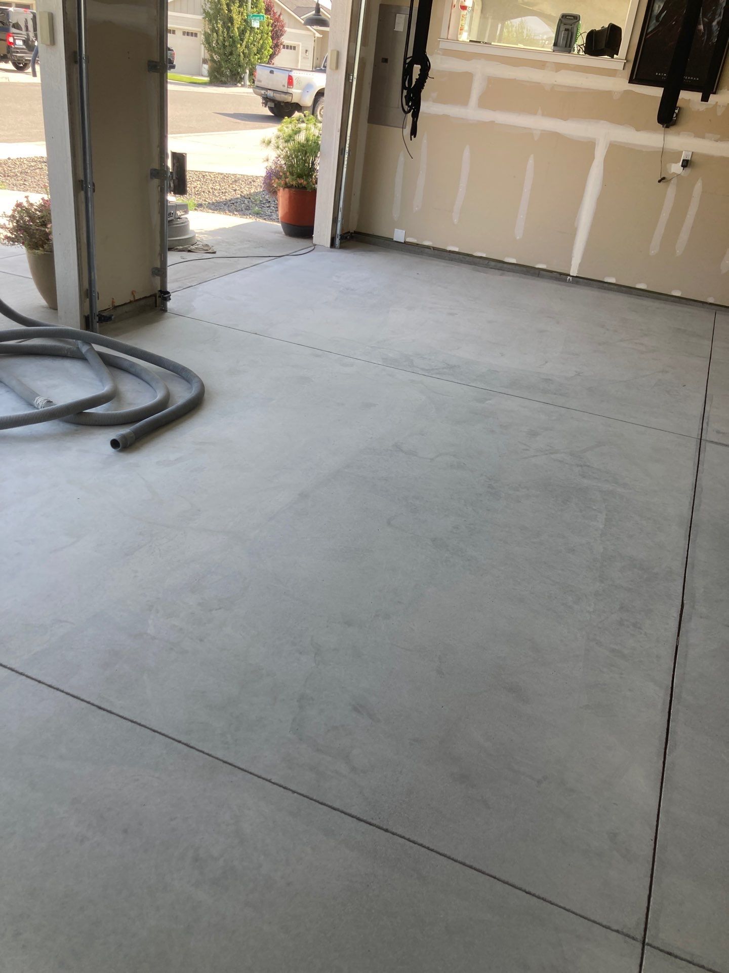 Garage Transformation using Custom Boom by Croc Coatings, LLC