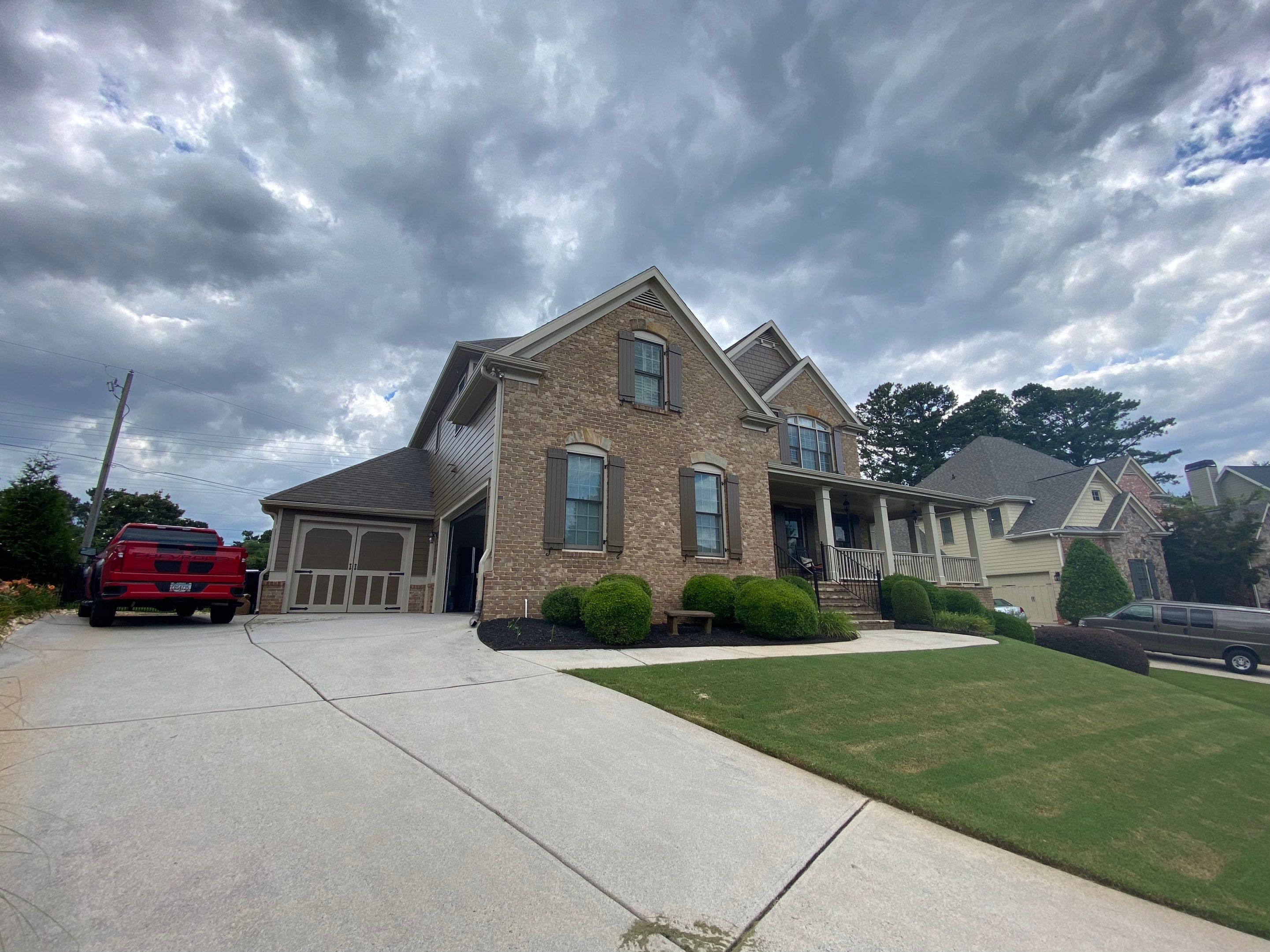 Exterior Home Painting and Deck Refresh in Marietta by Swift Home Renovations