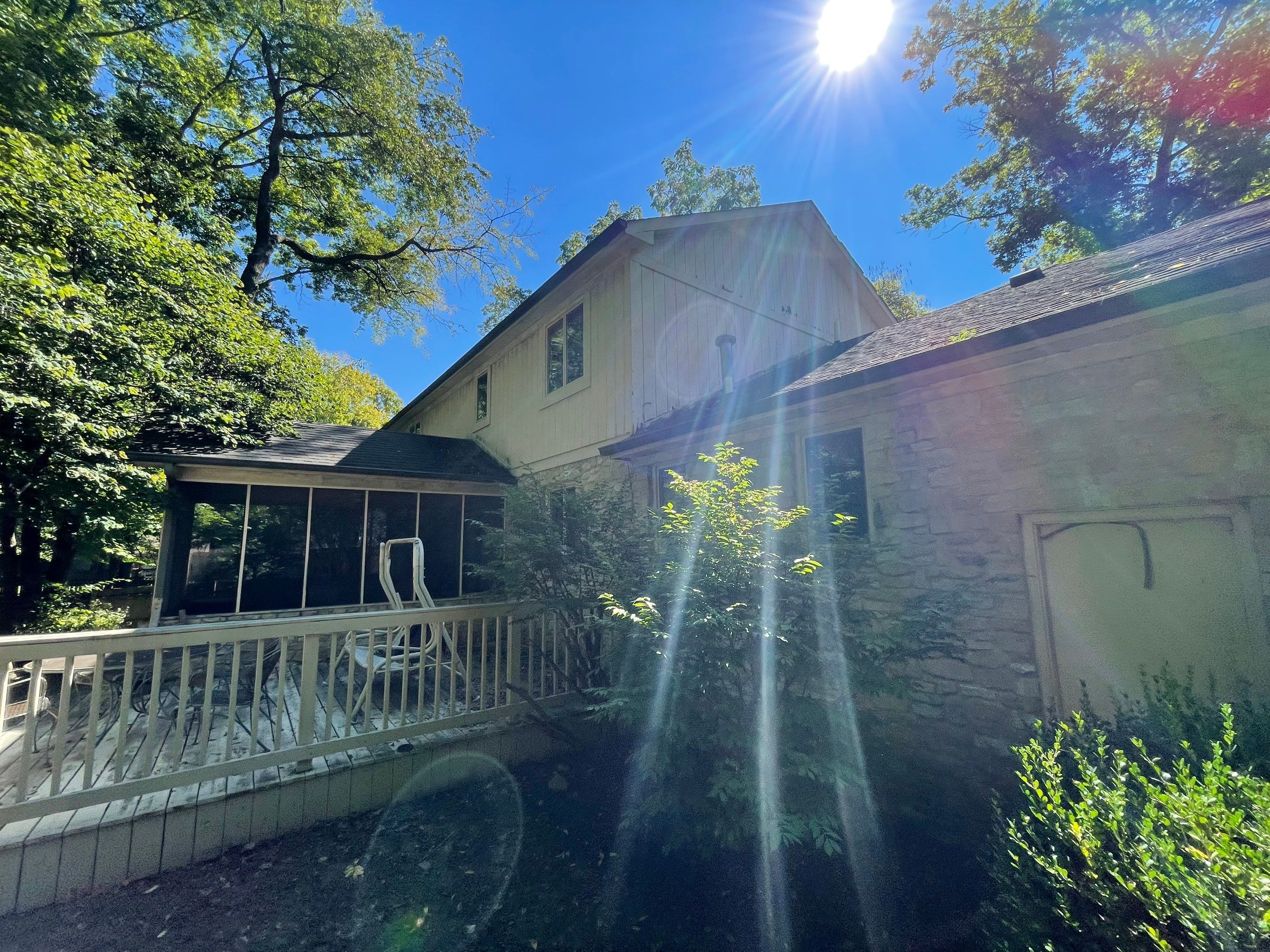 Seabreeze Roof Replacement, Exterior Siding and trim repairs and paint by 317 Roofing & Restorations