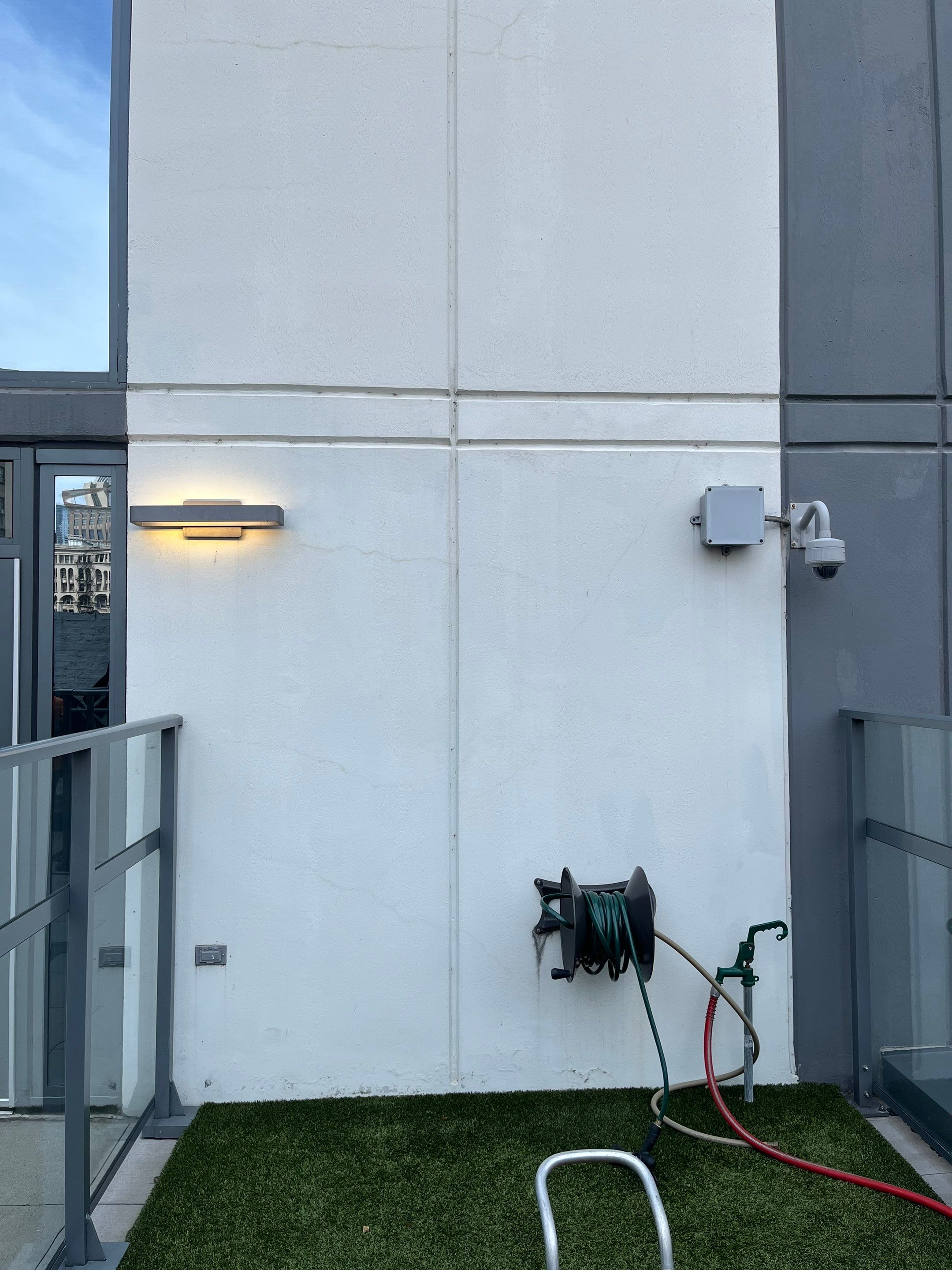 Chicago, IL Annual rooftop and sidewalk cleaning by Northern Power Washing LLC.