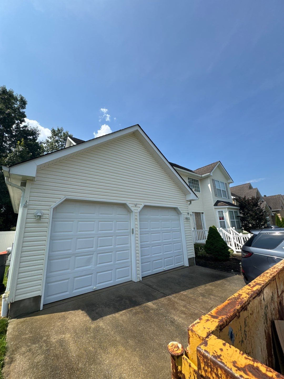 Residential Cleaning using House SoftWash by SJ Exterior