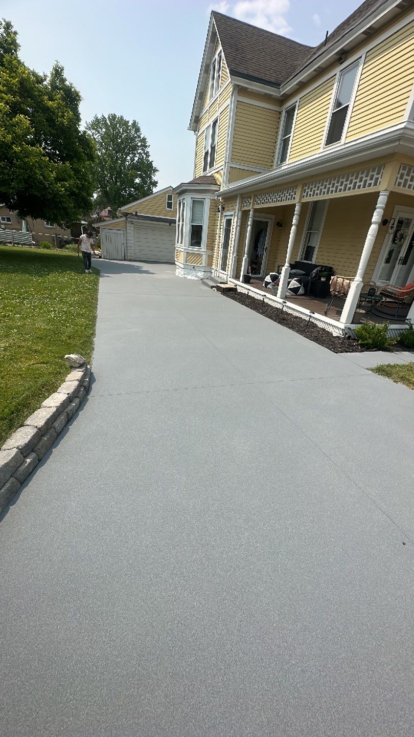 Driveway Project in Pittsburgh by Floors in a Day, Inc