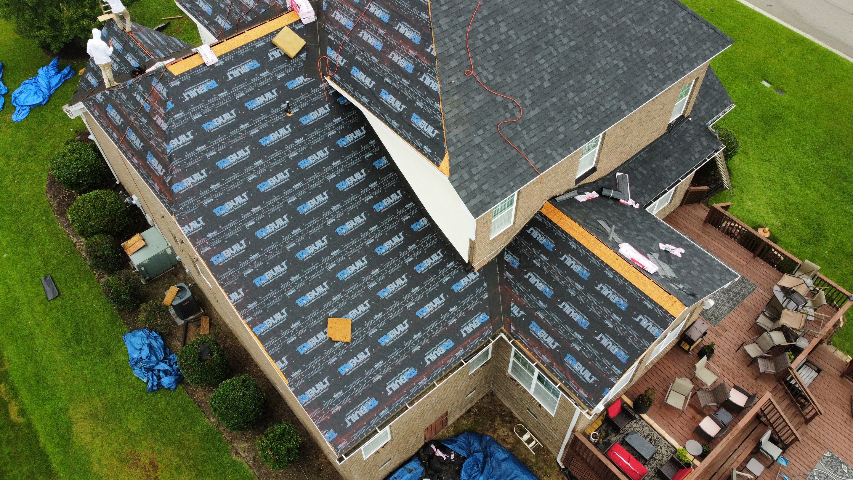 New Hail Damage Roof Replacement  by Midlands Roofing & Exteriors
