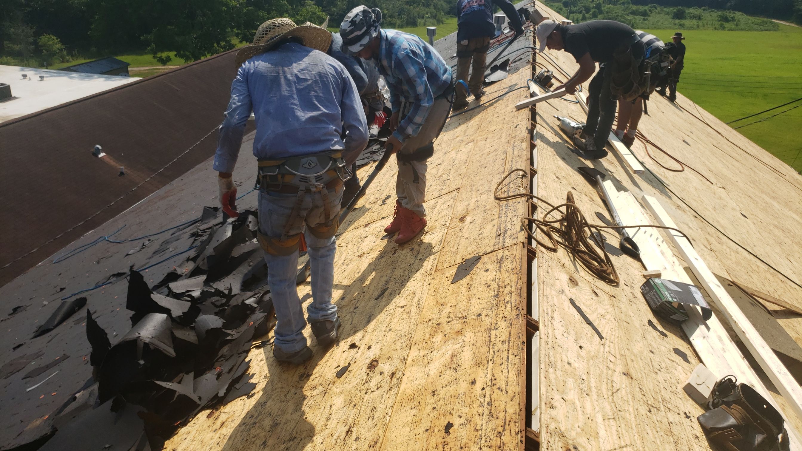 Residential Roofing Installation using Roof Replacement by American Roofing & Construction LLC
