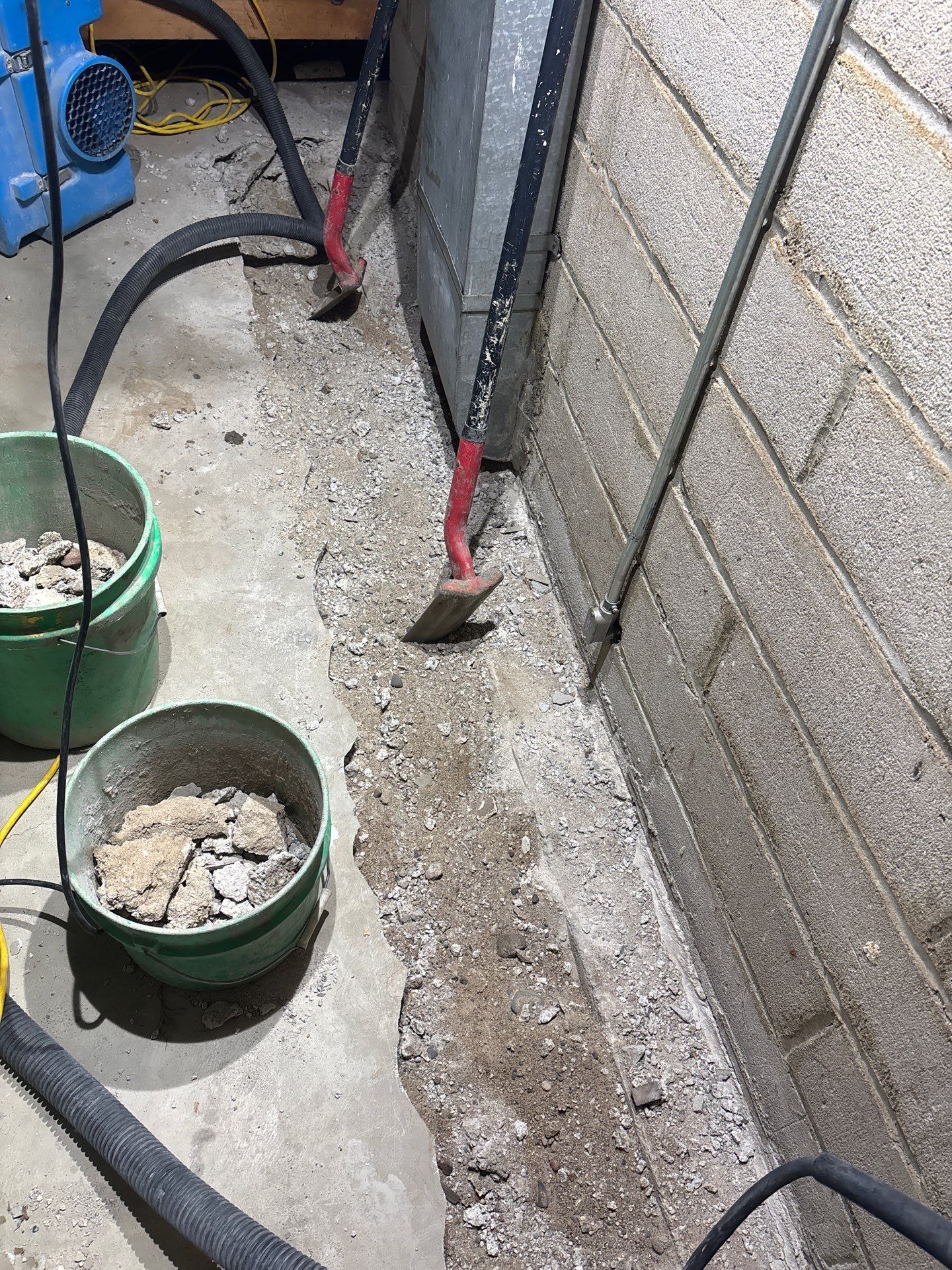 Drain Tile in South Minneapolis by Waterproofing Northeast