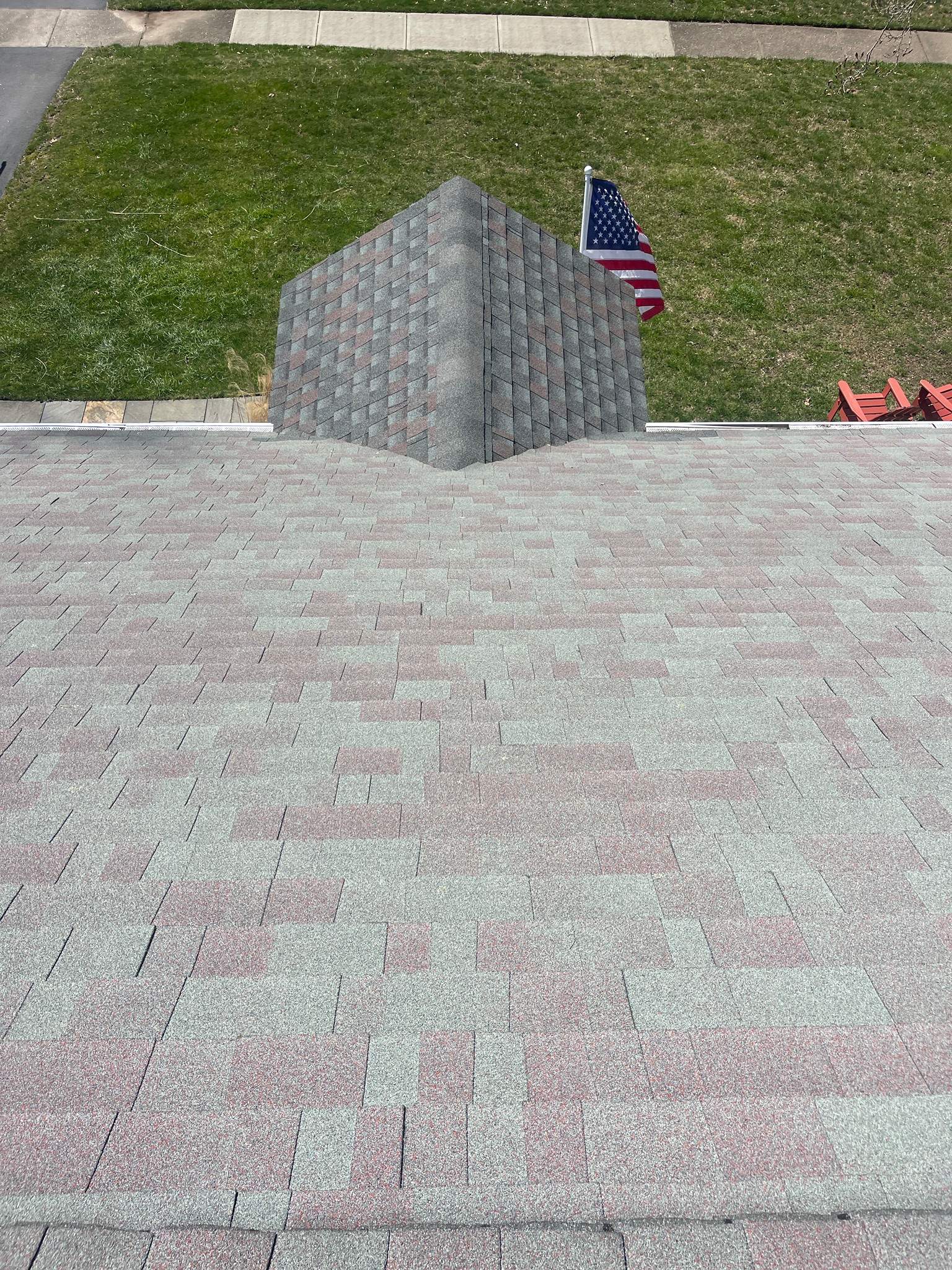 Residential Roofing Installation using Tamko Slatestone gray by A Plus Exterior