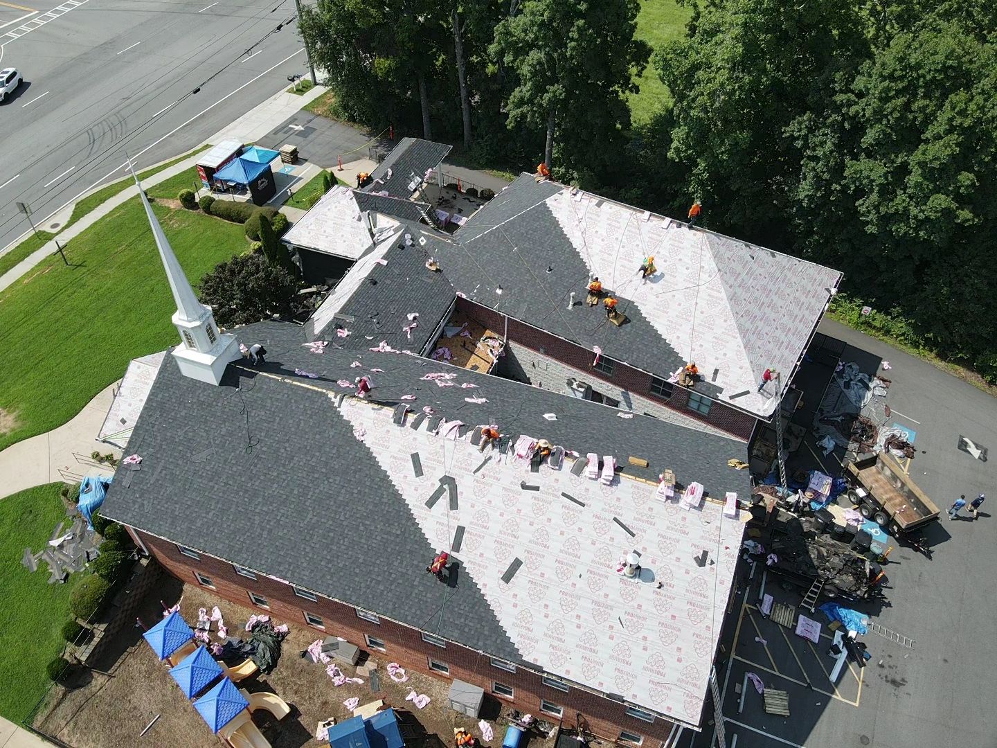 Bethelview Baptist by Inspector Roofing and Restoration