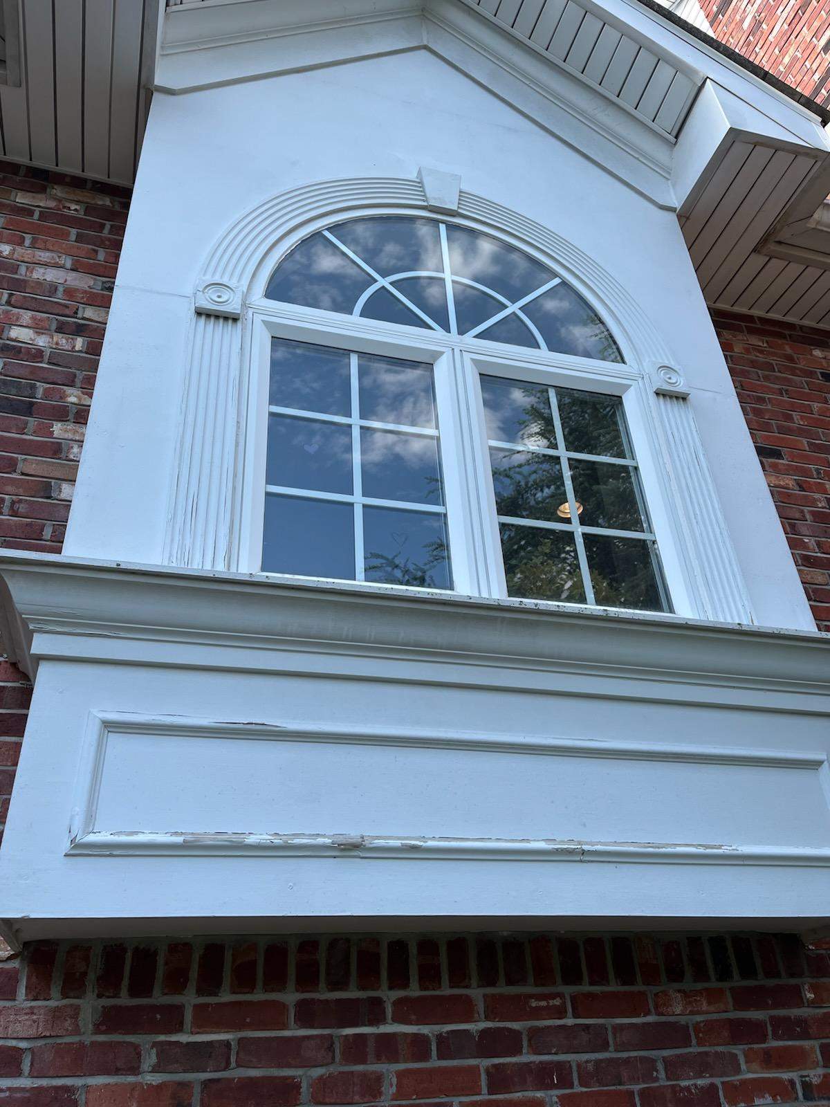 2nd-Story Exterior Trim Paint Repair – Chesterfield, MO by Legendary Services Company LLC.