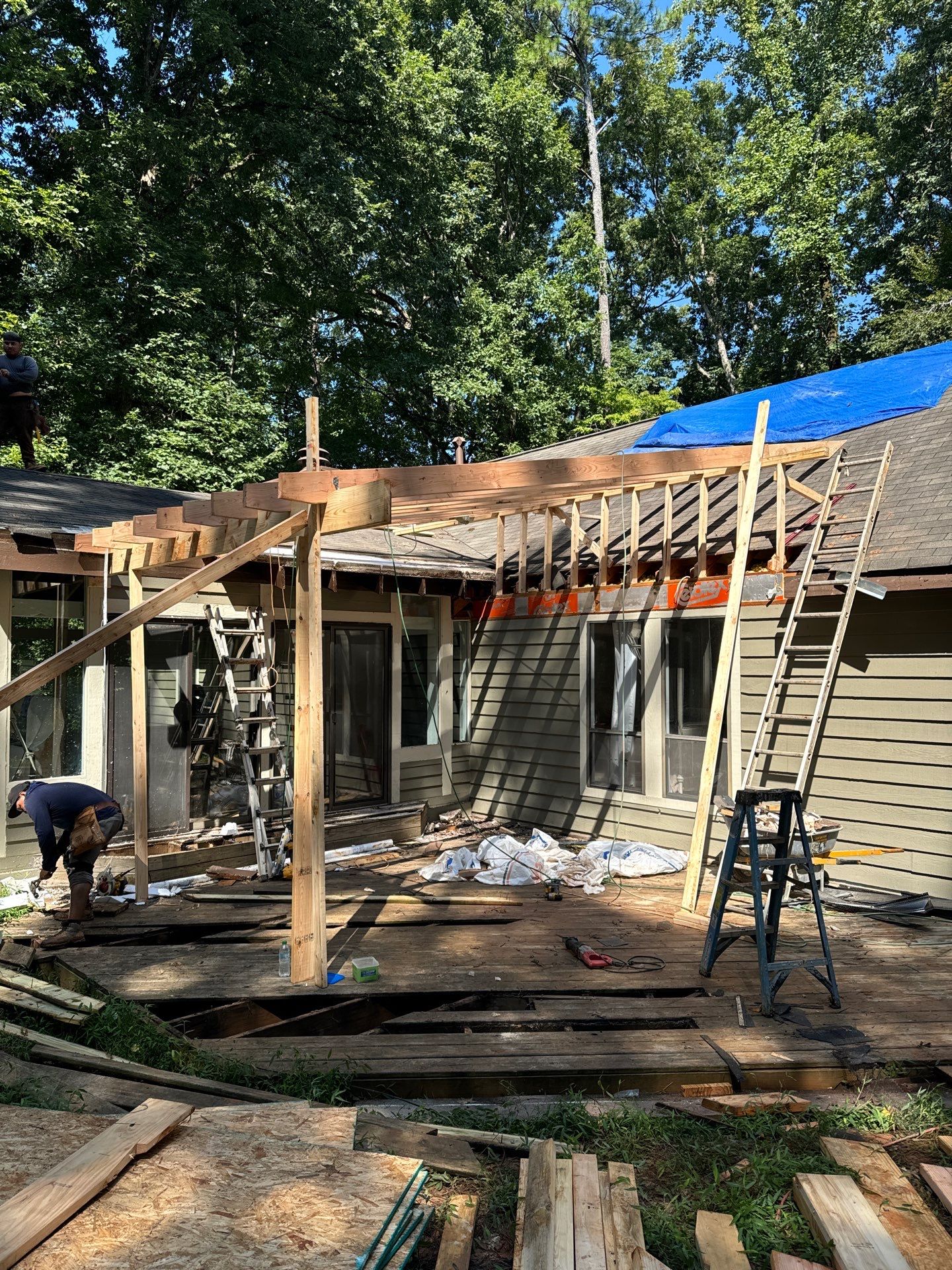 Screened-In Porch and Composite Deck Addition in Duluth by Swift Home Renovations