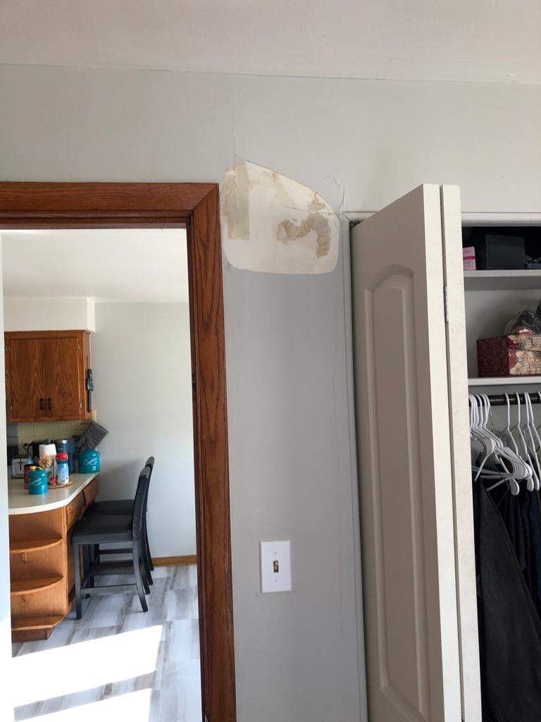 Interior Damage using pictures  by storm restoration services inc