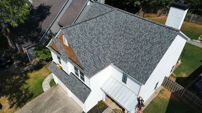 Roswell, GA Roof Replacement CertainTeed Landmark Colonial Slate