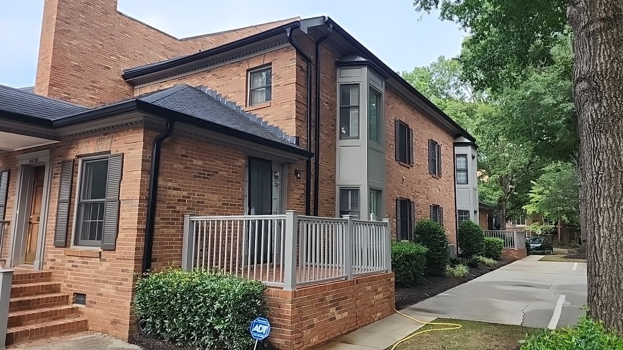 building clean using cleaner by Power Wash Masters LLC