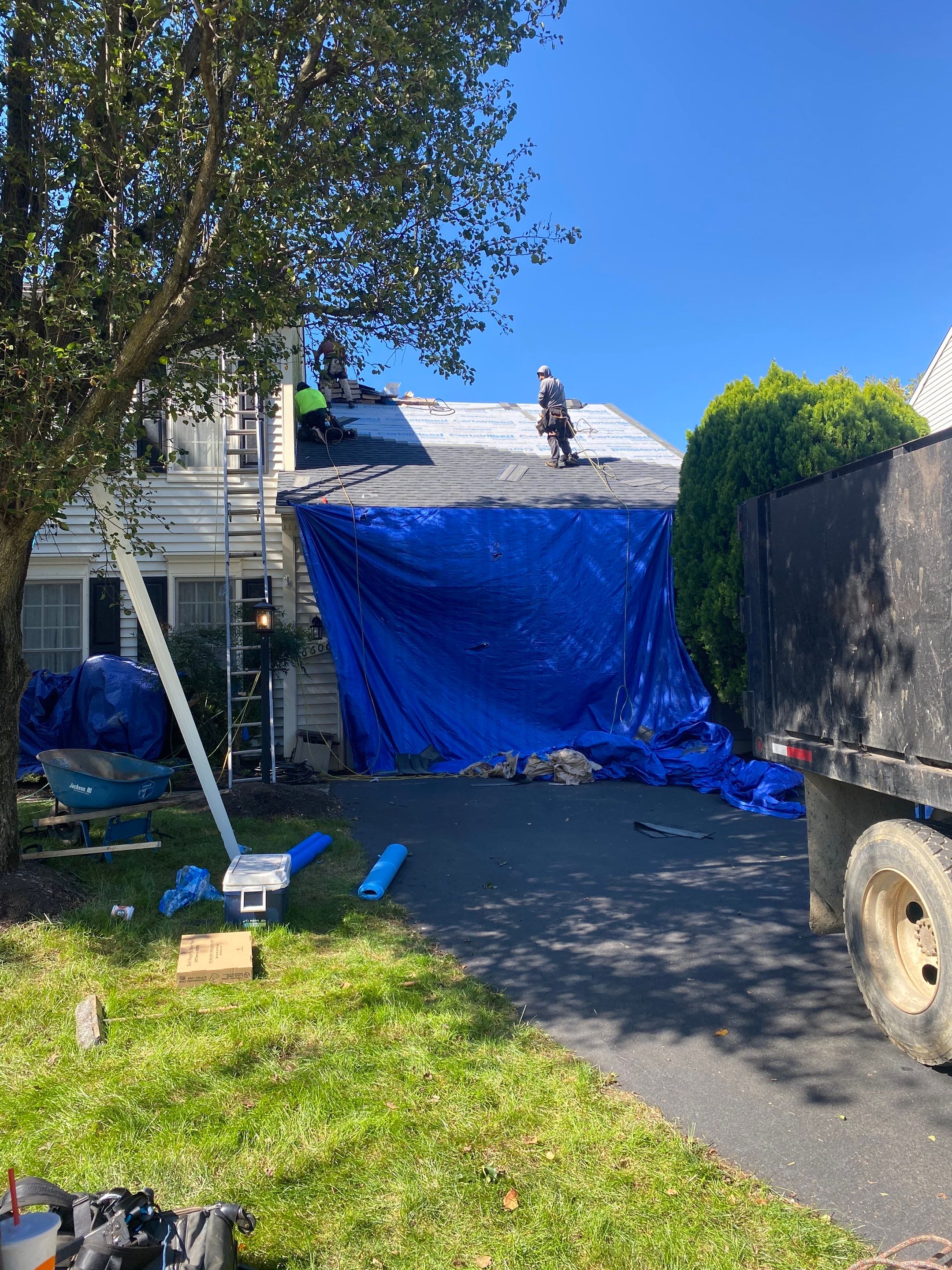 Centreville: Residential Roof Replacement with CertainTeed Landmark Pro Designer Shingles in Max Def Charcoal Black by RM Banning, Inc.