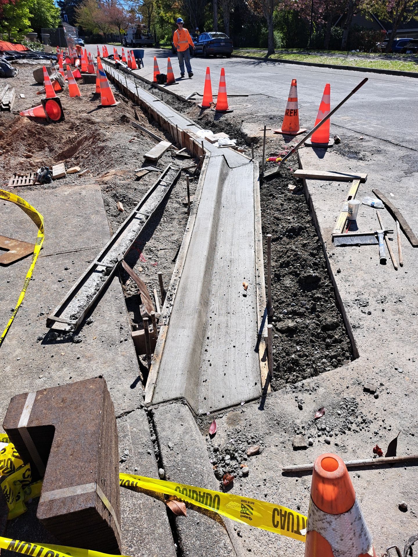 Thomas Custom Homes Development  by Jireh Asphalt & Concrete Inc 