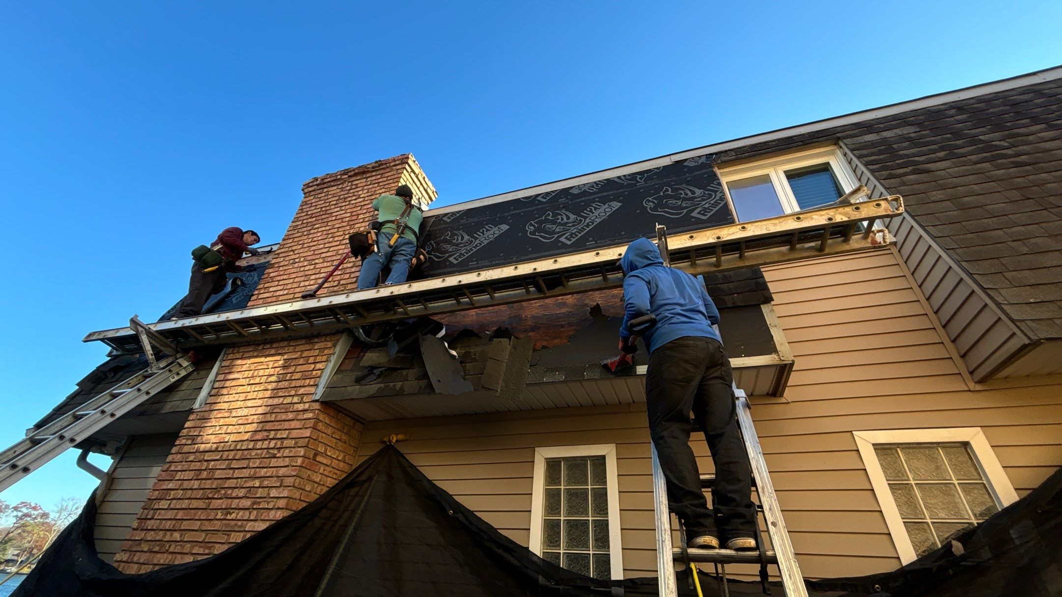 Roof Replacement using Owens Corning Duration by 180 Contractors