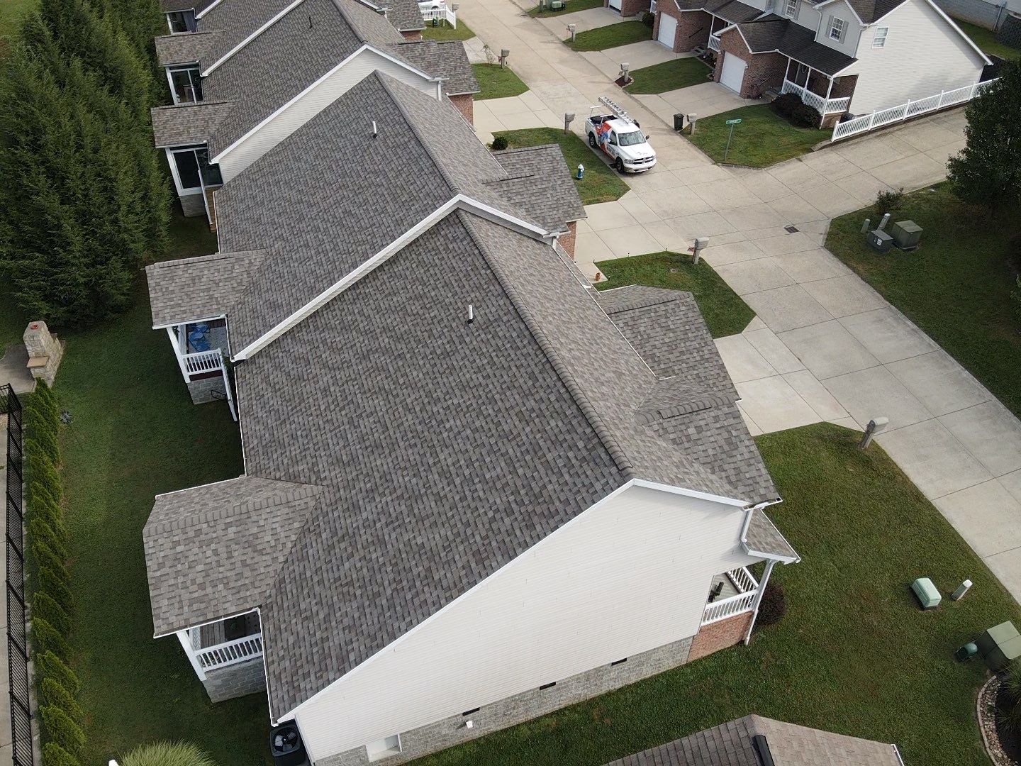 Residential Roofing Installation using Driftwood by Rainstoppers Roofing