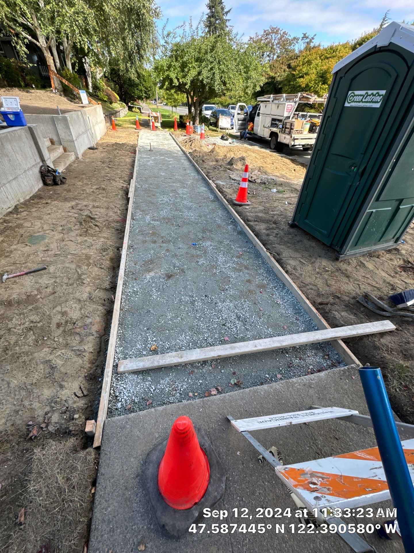 David | Concrete Sidewalk by Jireh Asphalt & Concrete Inc 