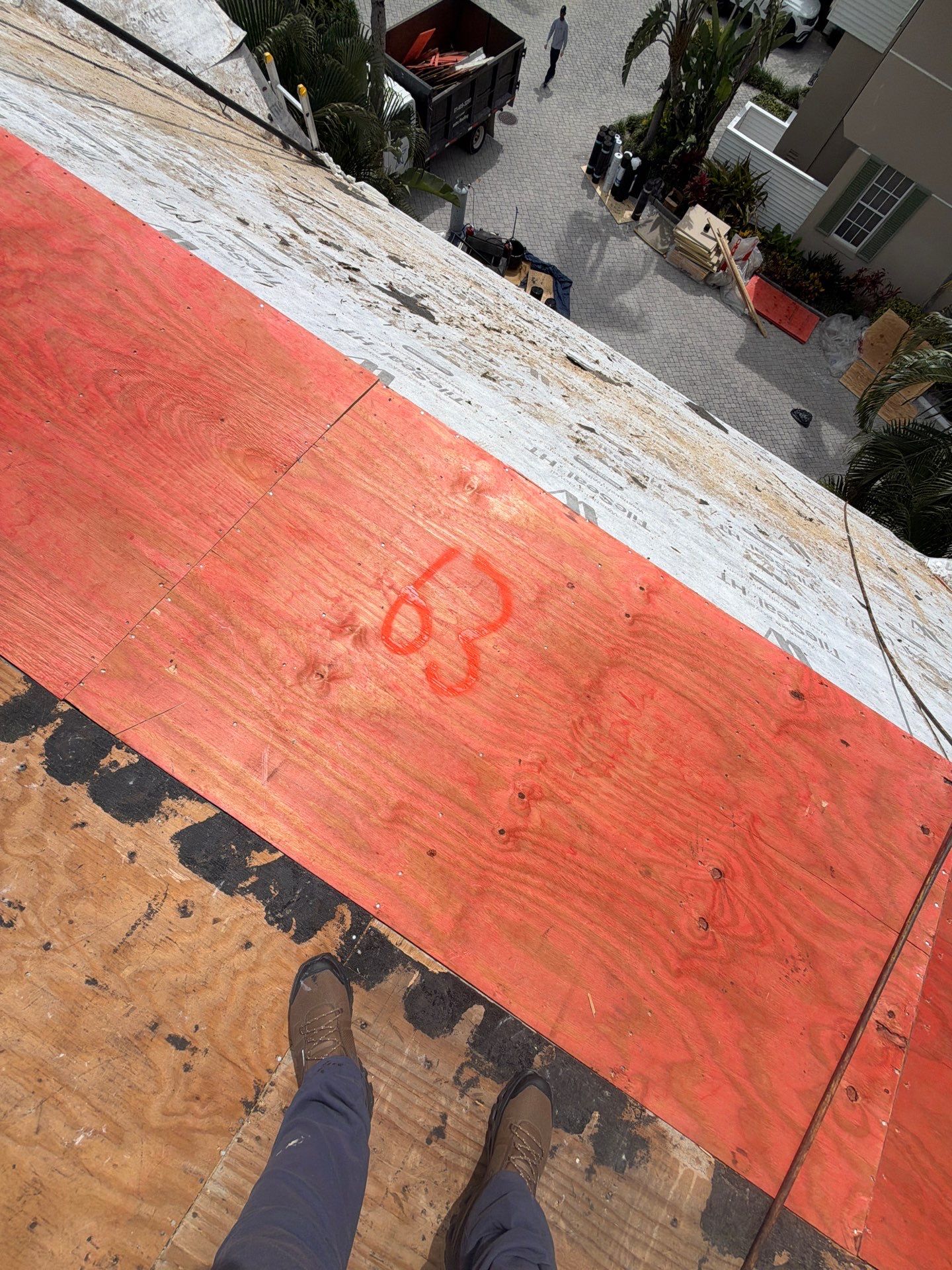 Delray Beach Tile Roof Replacement with Hurricane Strap Reinforcement by Aastro Roofing