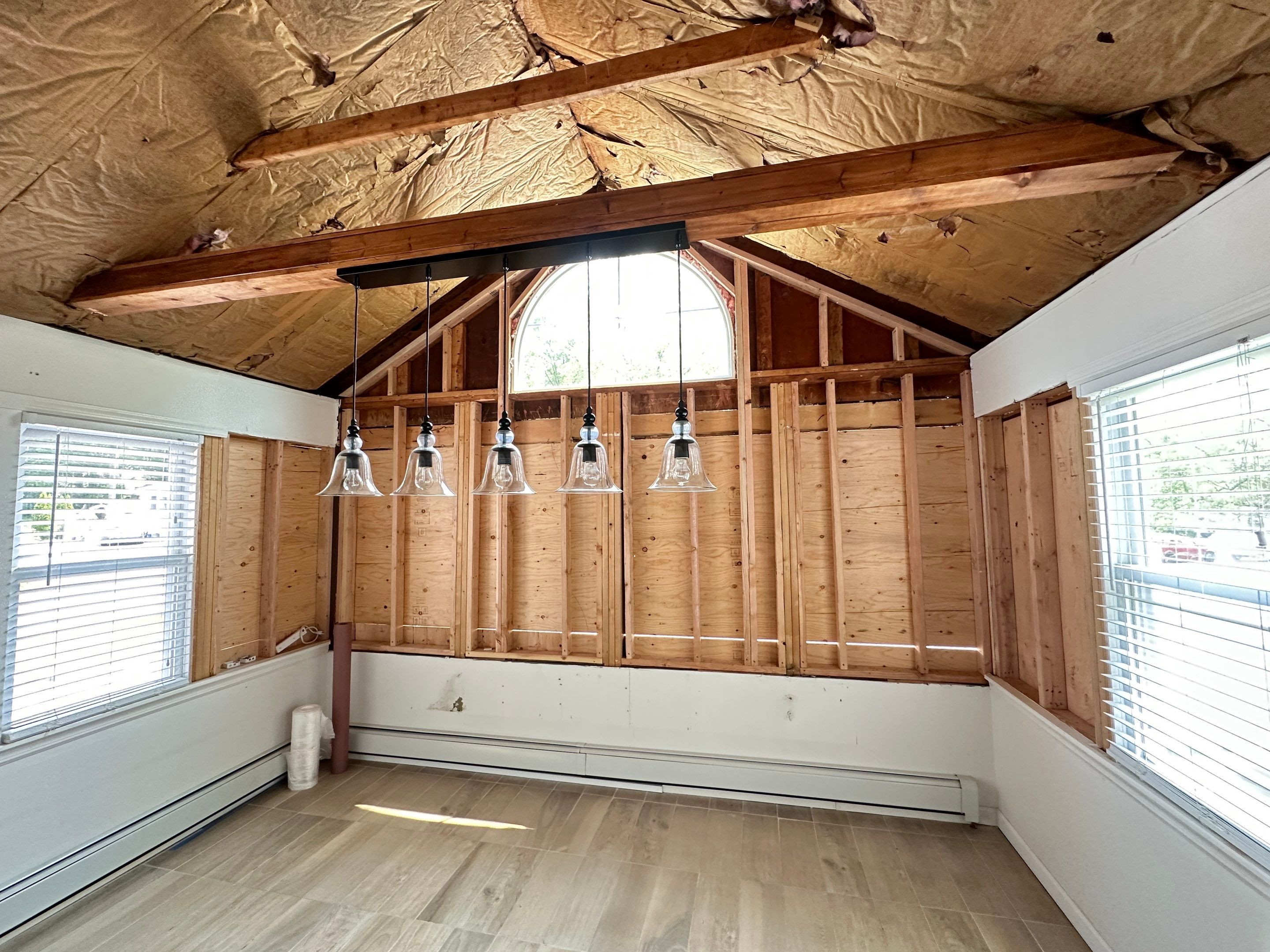 Bathroom Addition using Wood by Home Concepts Construction