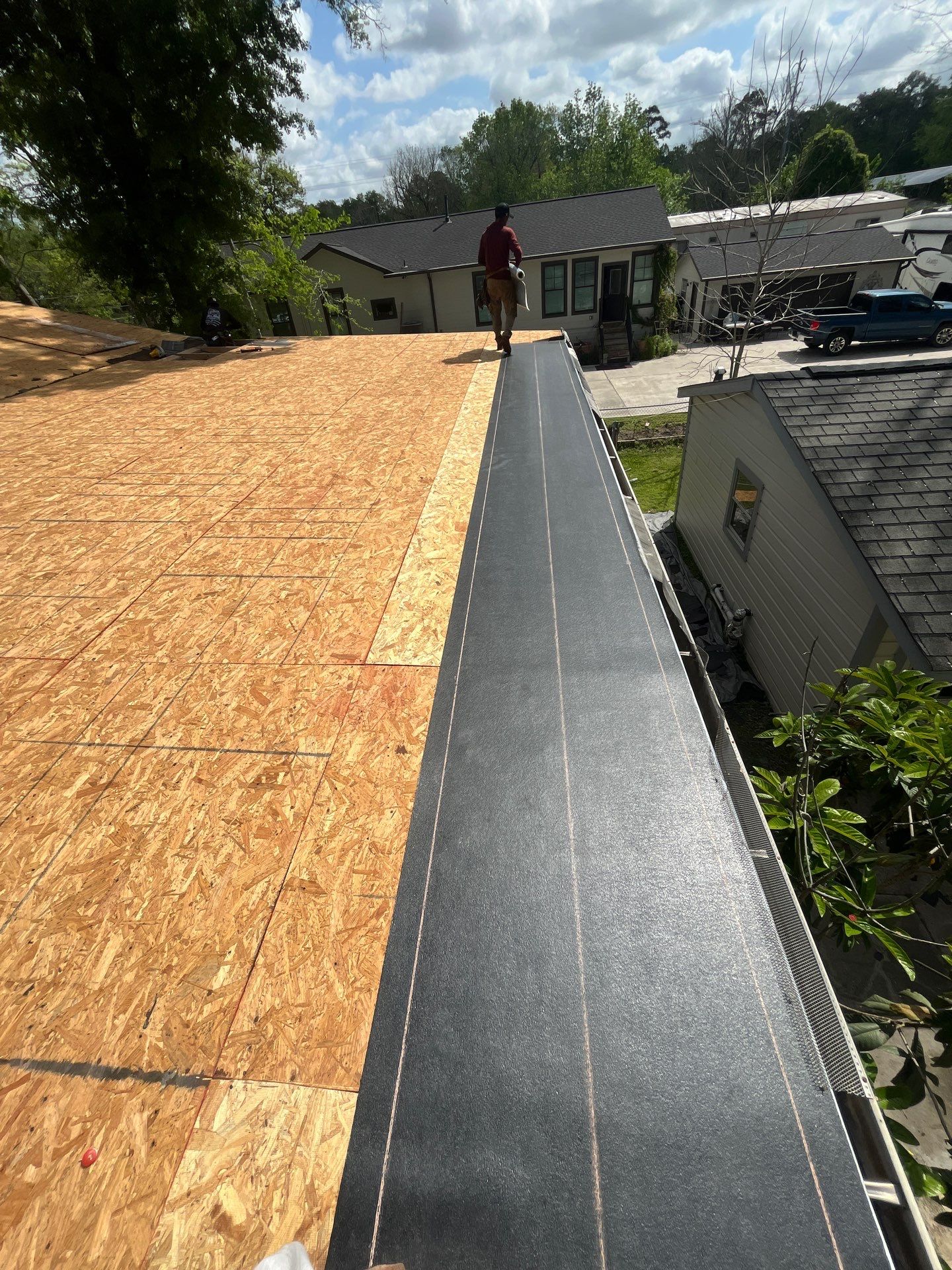Residential Roofing Repair using Owen's Corning Duration (Lifetime) Shingles by Roof Repair Company