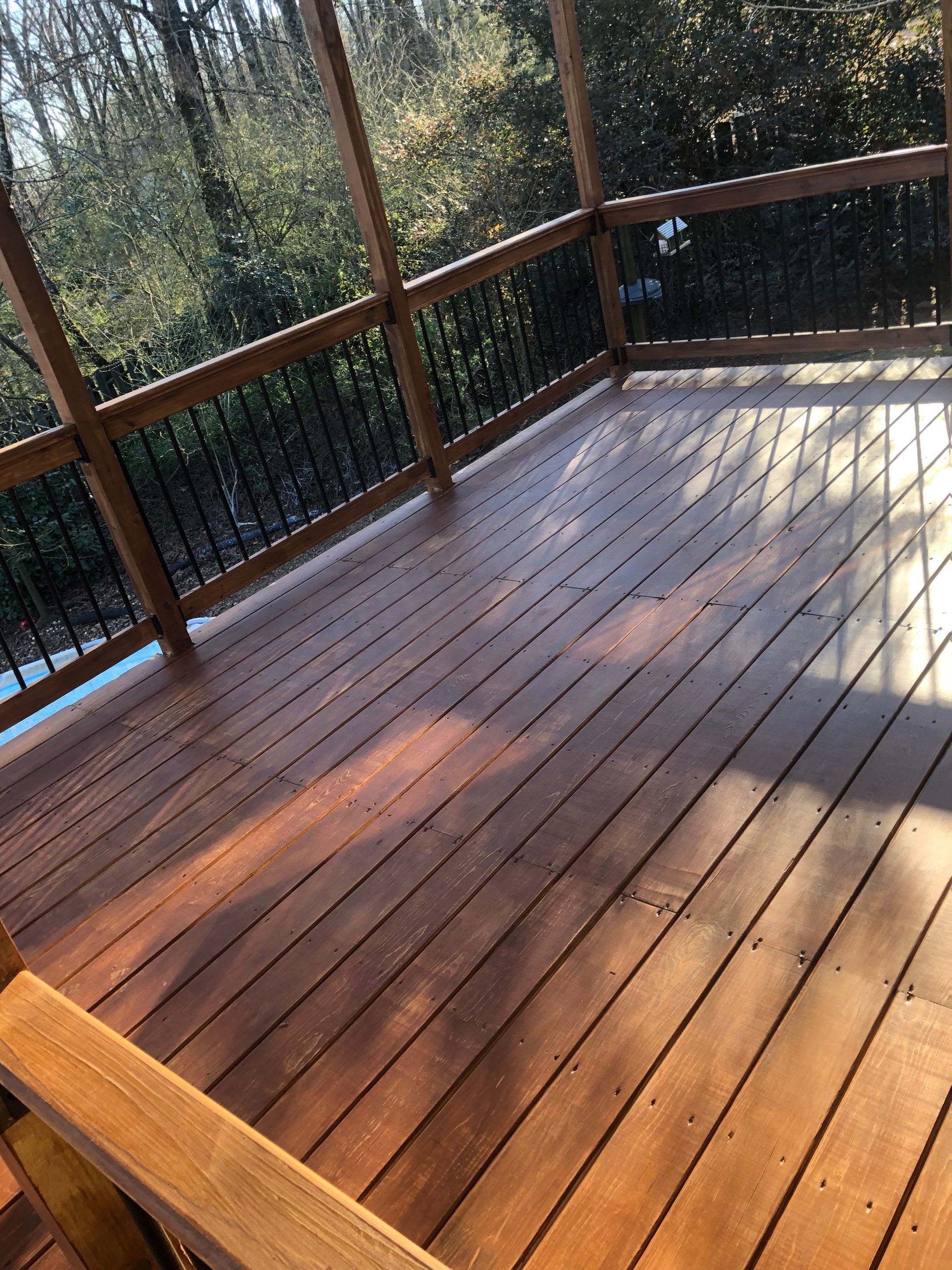 Balmoral Estates Screened Deck  by Pillar and Pine