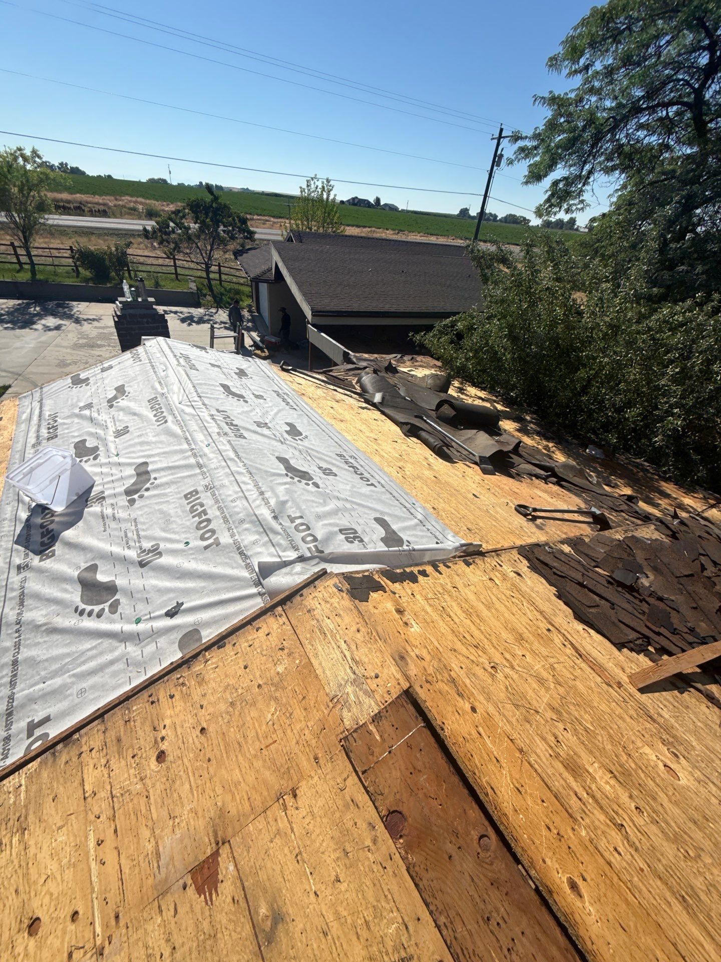 Full Residential Roof Replacement With Architectural Shingles In Fruitland Idaho by Olive Roofing