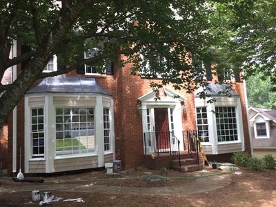 Exterior Painting and Bay Window Upgrades in Alpharetta
