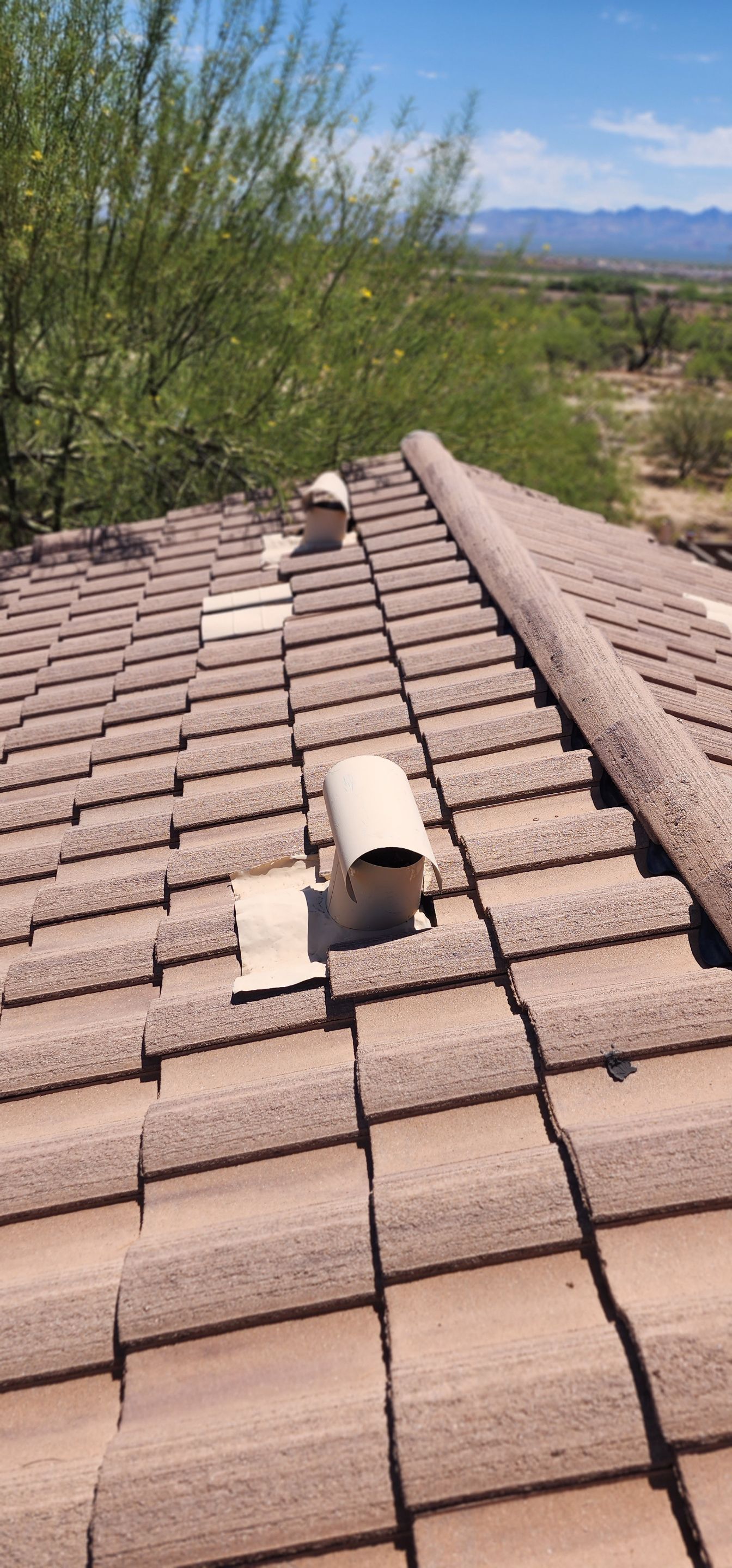 Desert Sand Concrete Tile by Reimagine Roofing