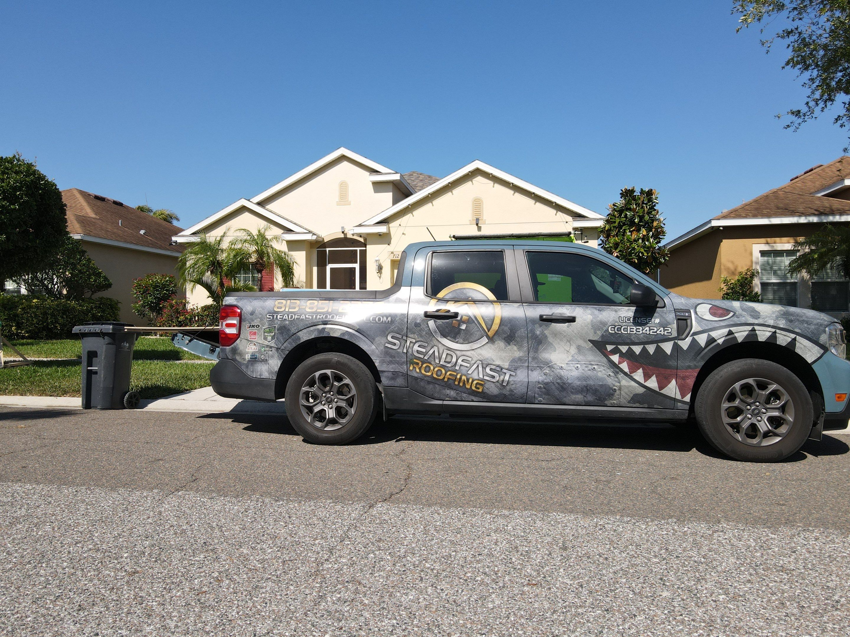 Roof Replacement in Ruskin, FL. by Steadfast Roofing
