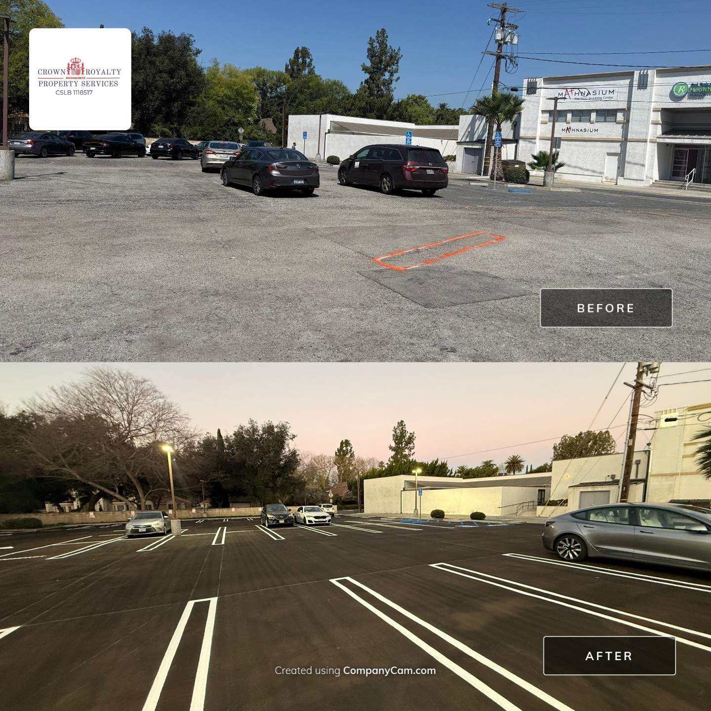 Before and After - ICSC by Crown Royalty Property Services 