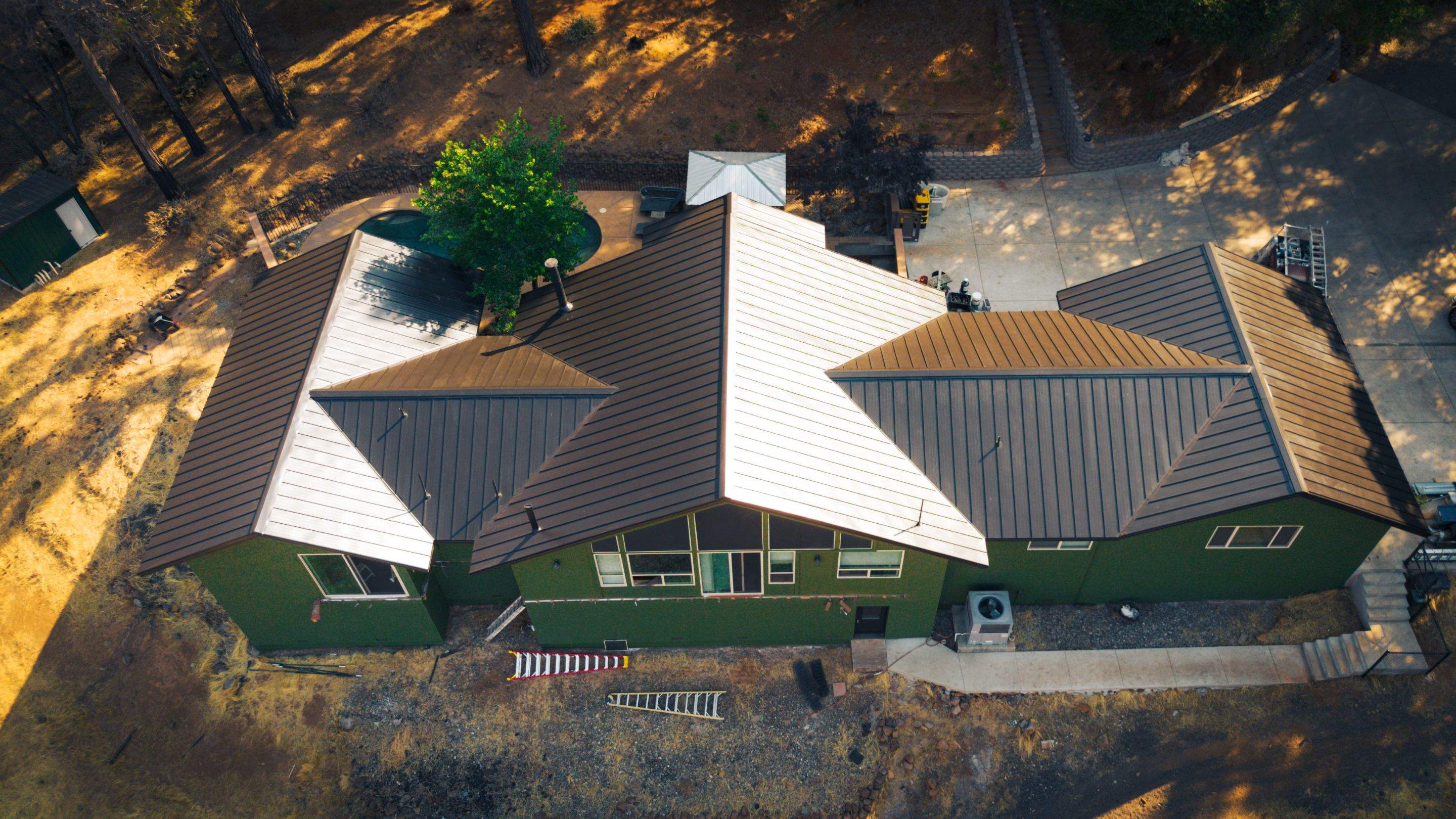 Forest Ranch ASC Skyline Black by Butte Roofing Company License #567600