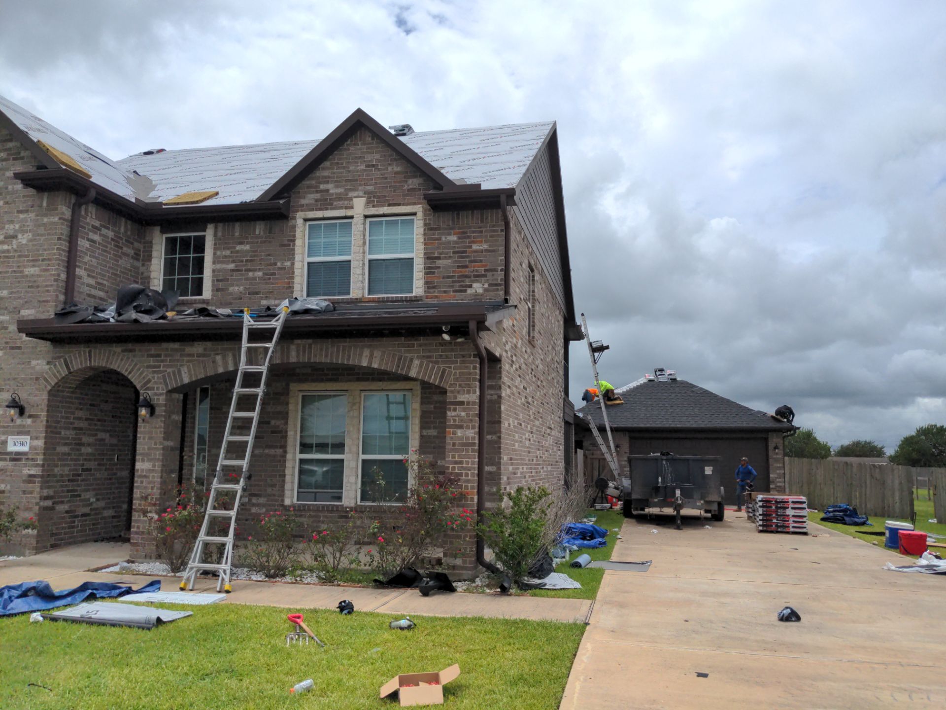 Project in Needville by Roof Guard And Construction