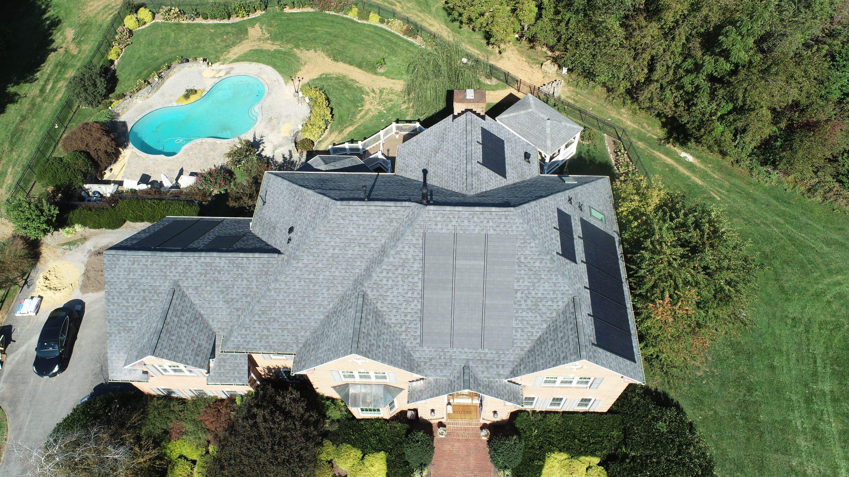 GAF Timberline Solar Shingles | Potomac, MD by American Home Contractors
