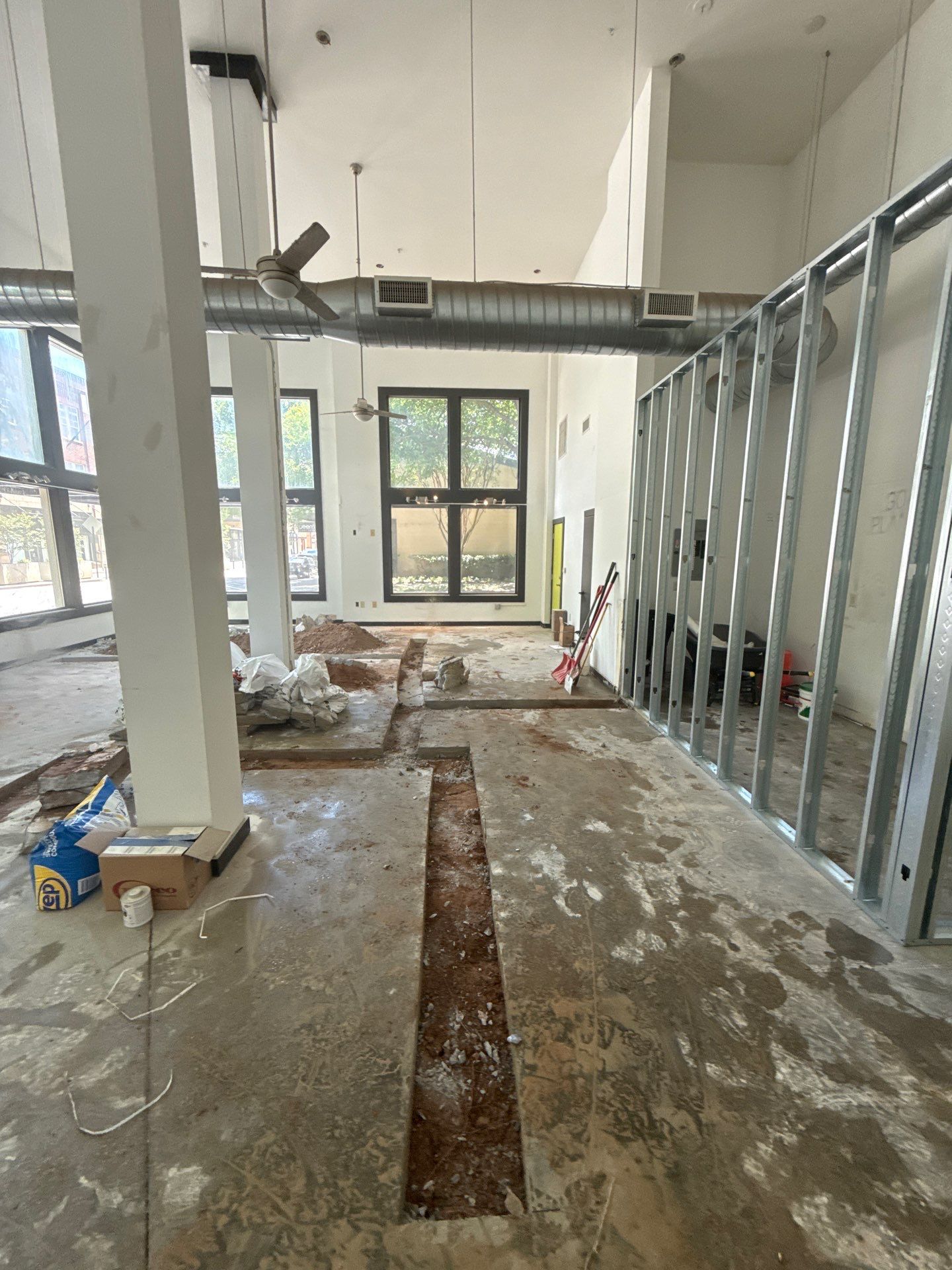 Commercial Retail Build Out for Verizon Mobile in Atlanta by Mark Allan Contracting