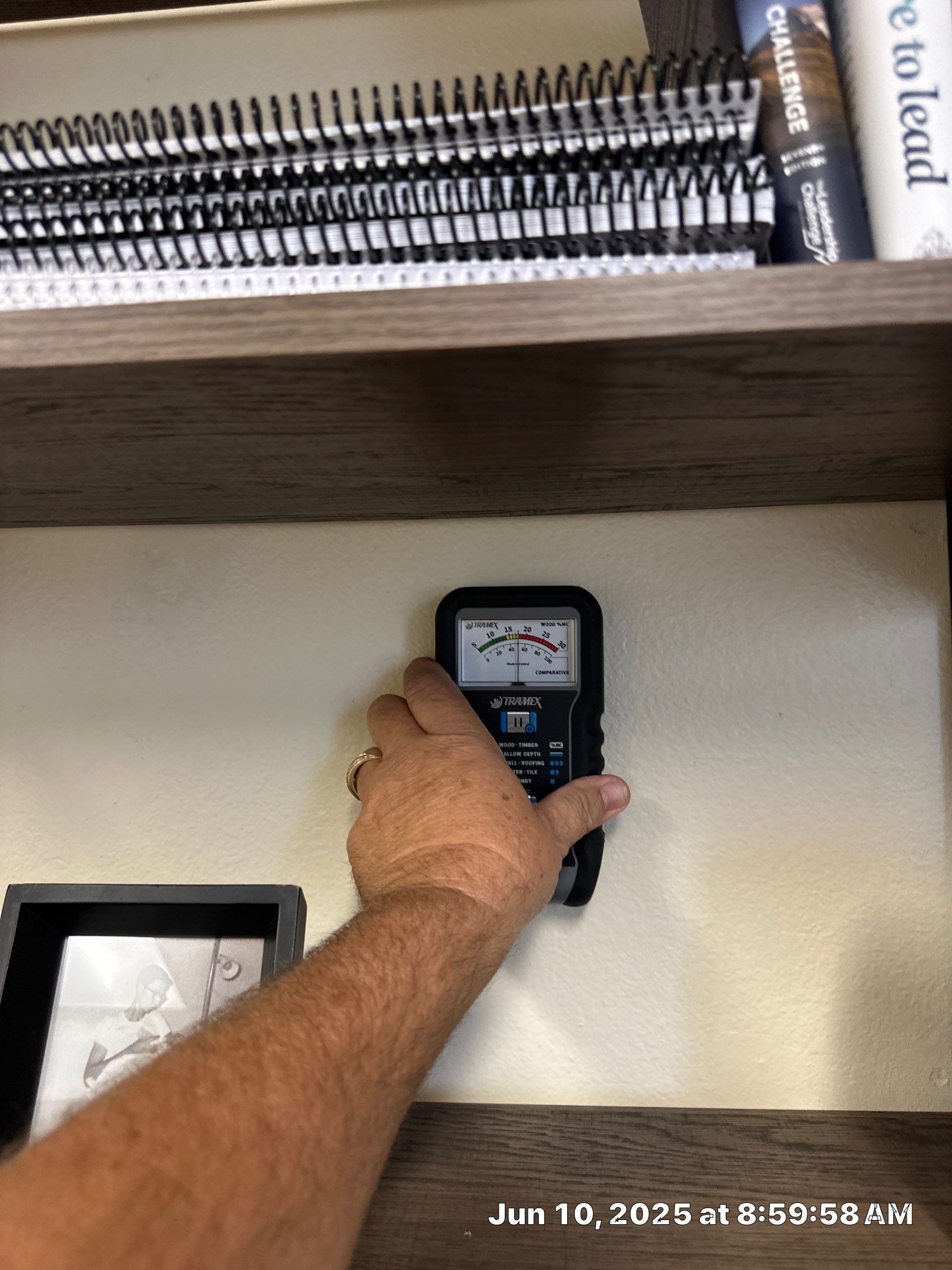 Mold testing in a commercial building by Building performance Solutions LLC