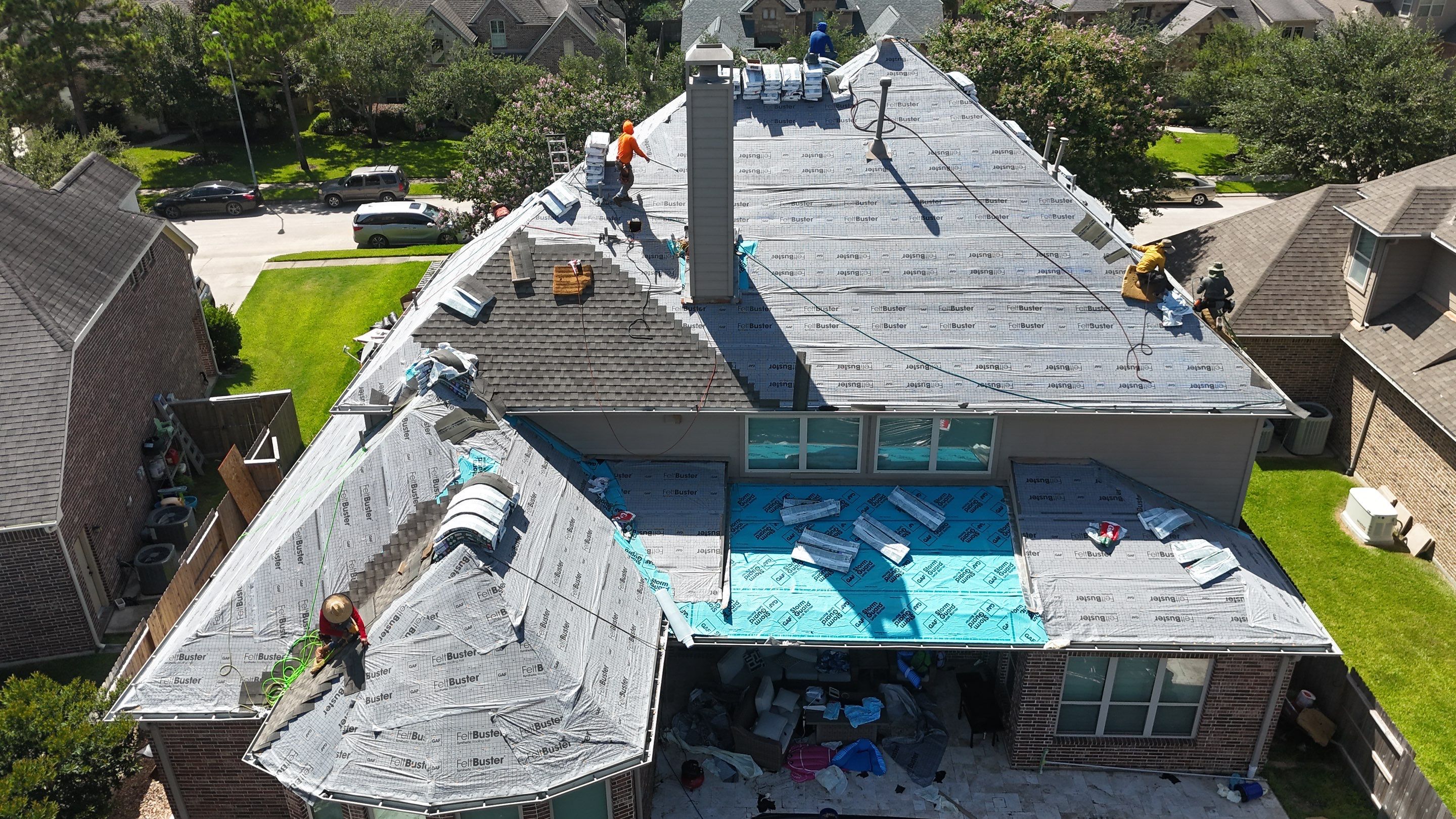 Roof Replacement with GAF Timberline UHDZ Shingles in Humble, TX by Onit Roofing LLC