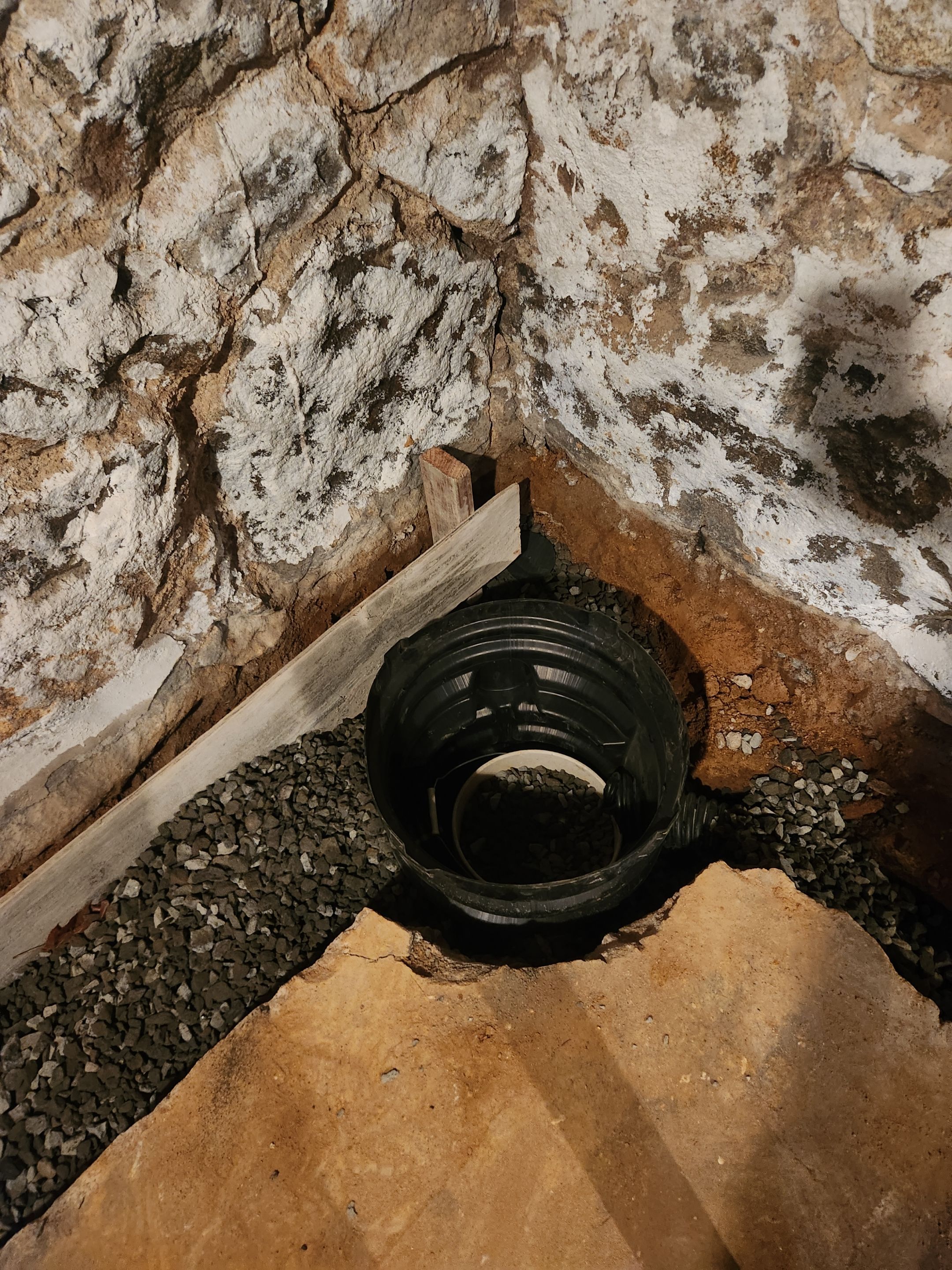 Interior French Drain Mt Tabor, NJ by Pure Service Pro, LLC 