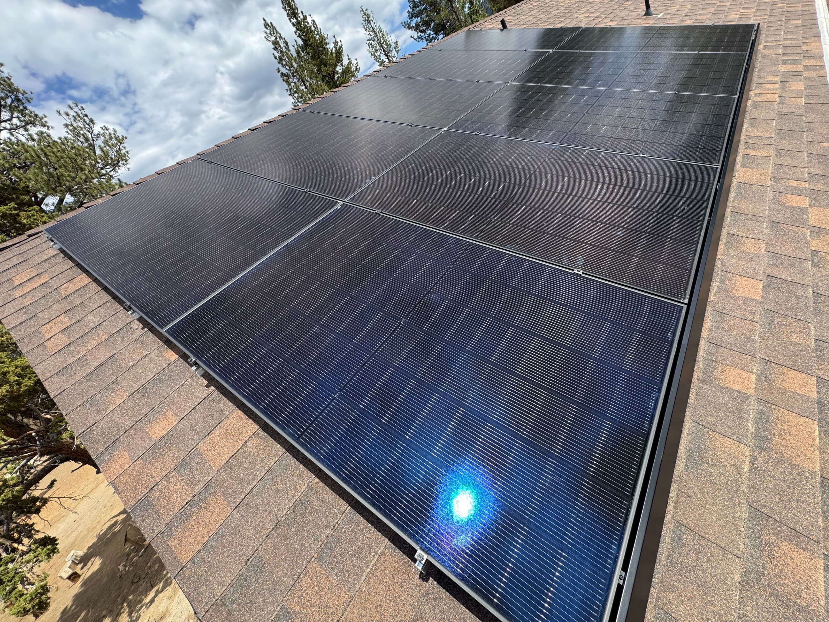 Big Bear Solar Power Installation with Tesla Powerwall by VIBE SOLAR